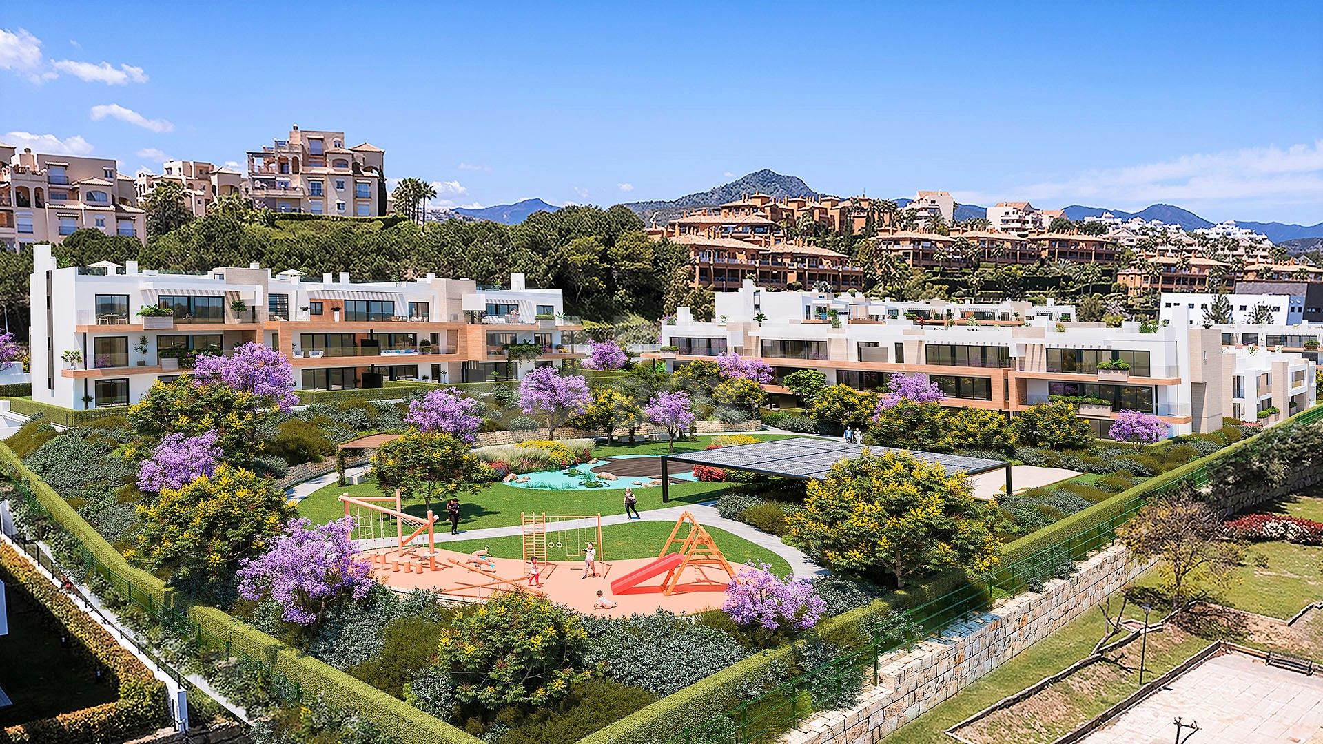 New development of luxury apartments in a prime location next to Puerto Banús