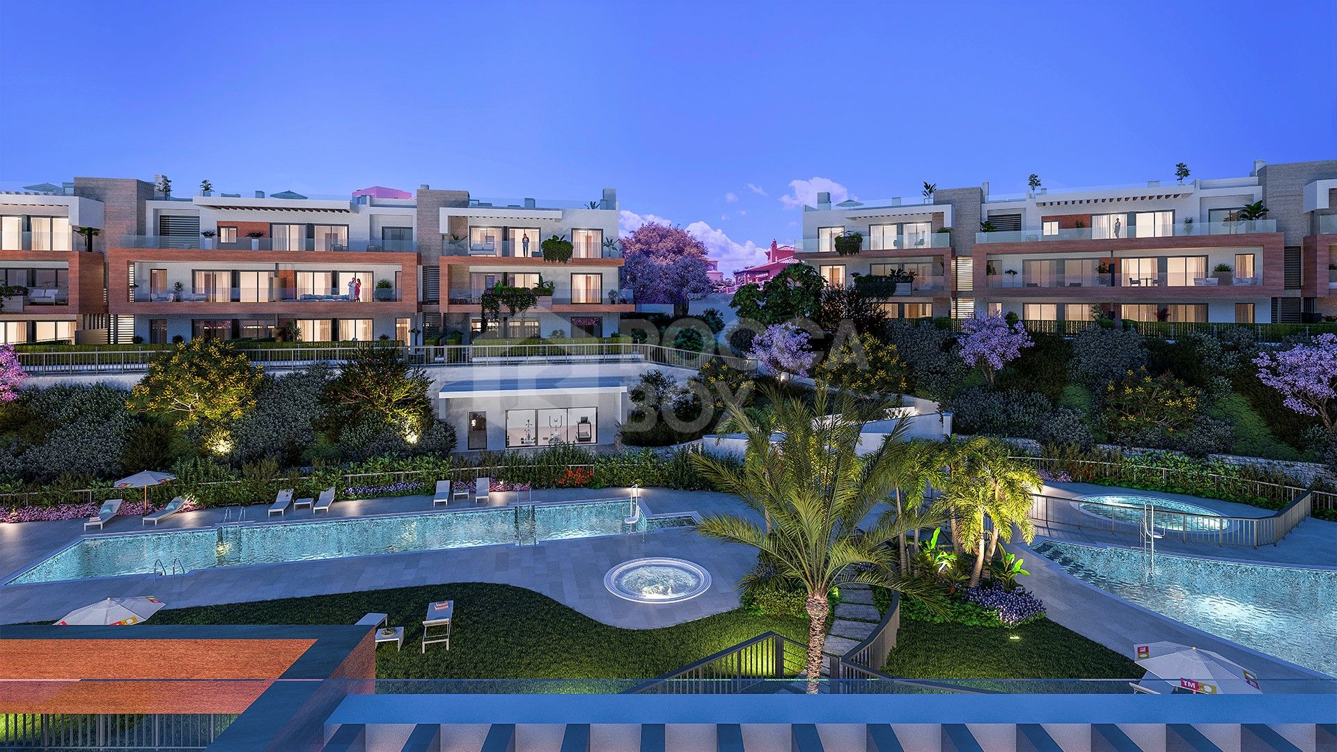 New development of luxury apartments in a prime location next to Puerto Banús