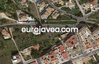 Plot for sale in the center of the town of Jávea