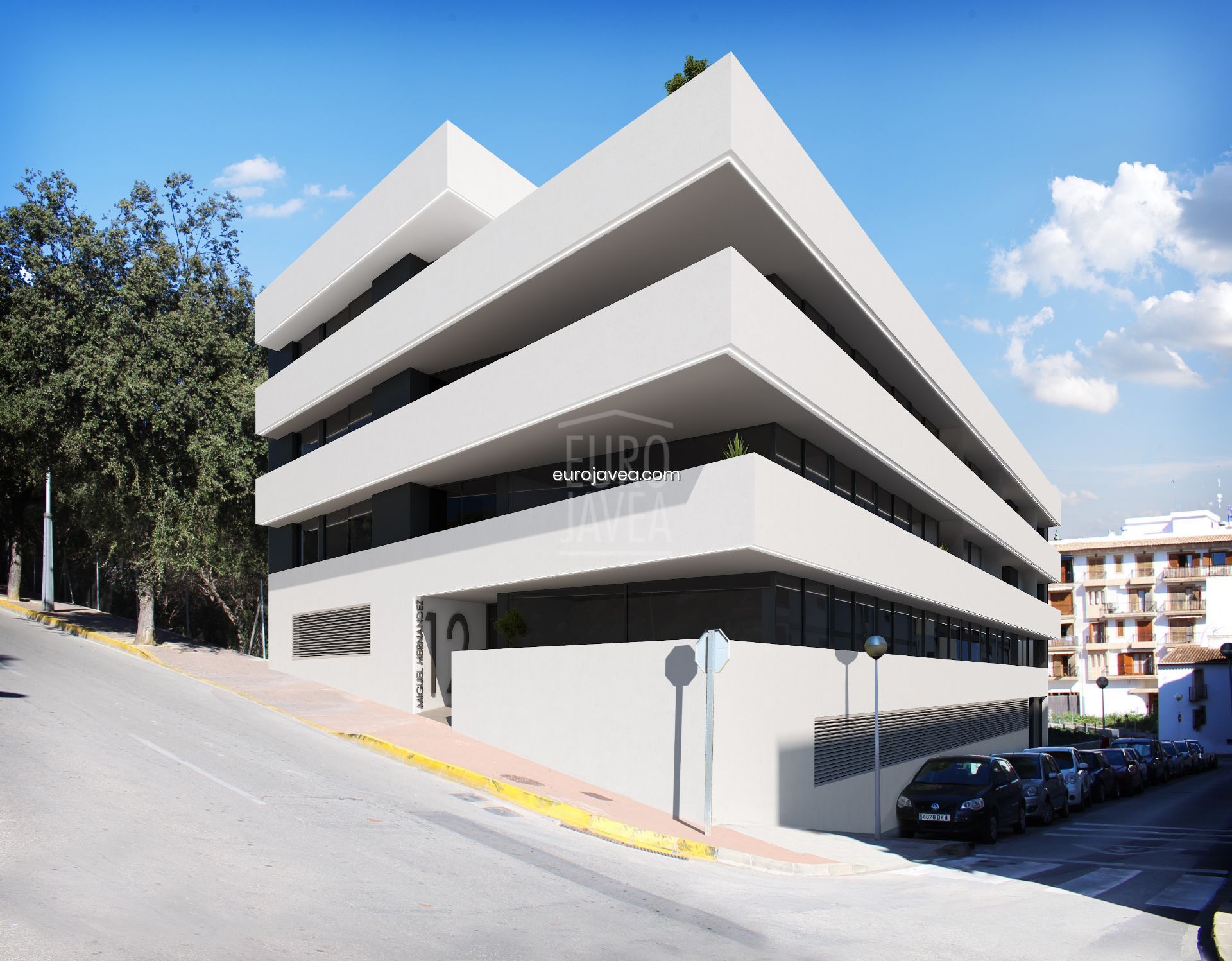 New building for sale in the center of Jávea. Exclusive with Eurojavea Real Estate