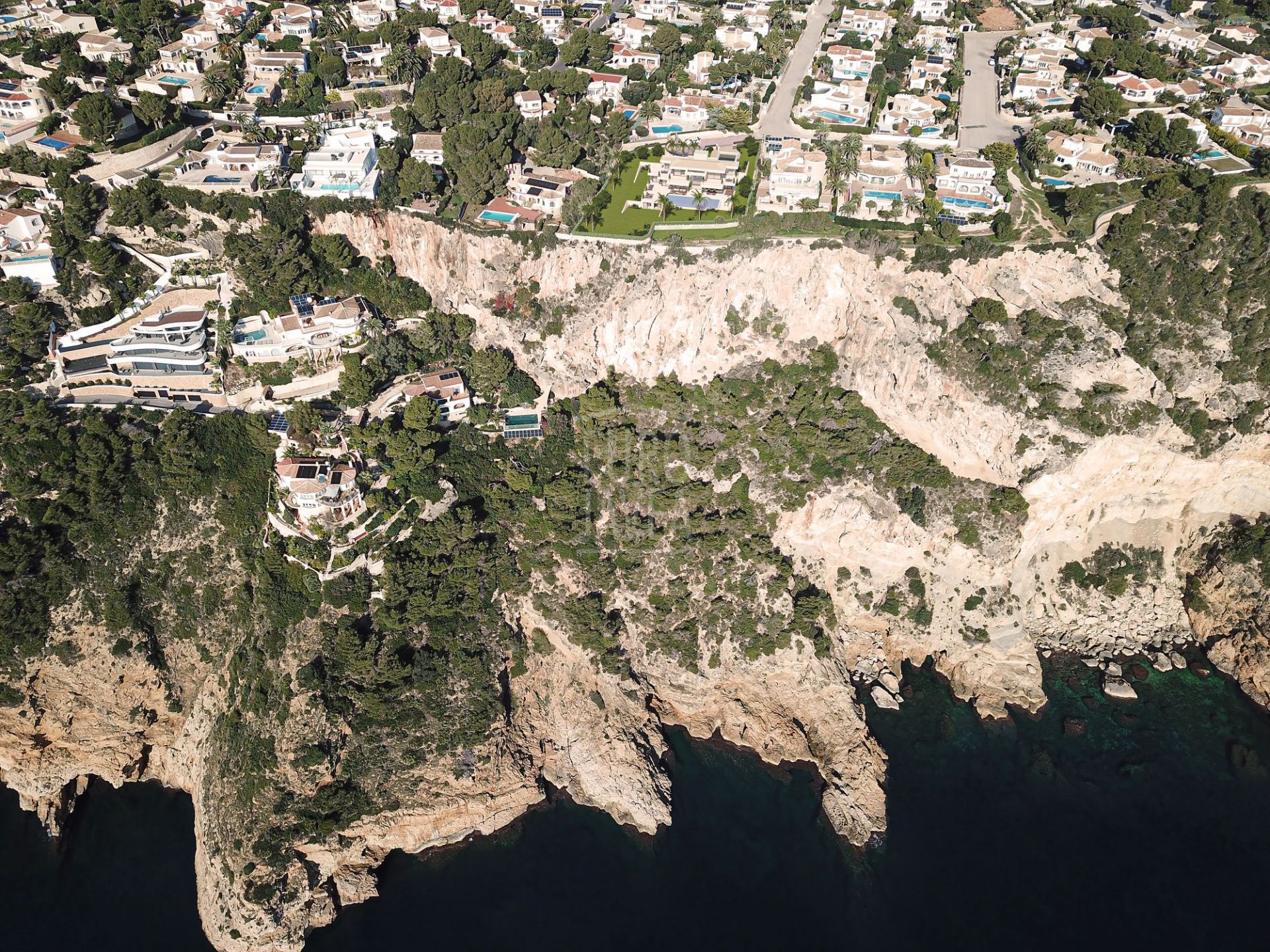 New construction project in la Siesta in Javea with spectacular sea views