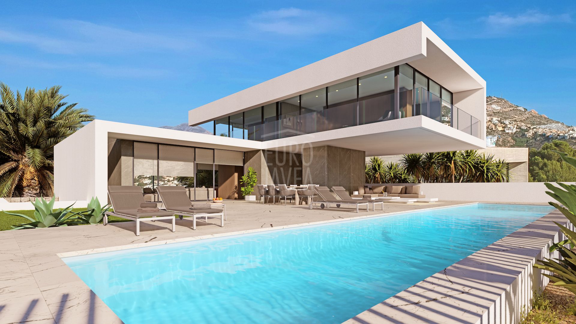 Luxe villa te koop in de gegeerde wijk van El Portet, Moraira