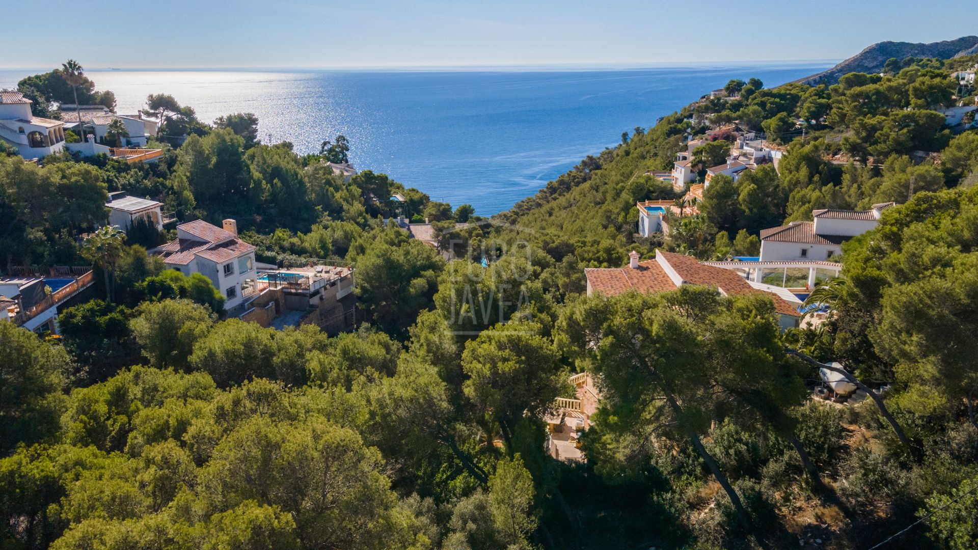 Luxury Sea View Plot with Building License Ready to Start in La Granadella