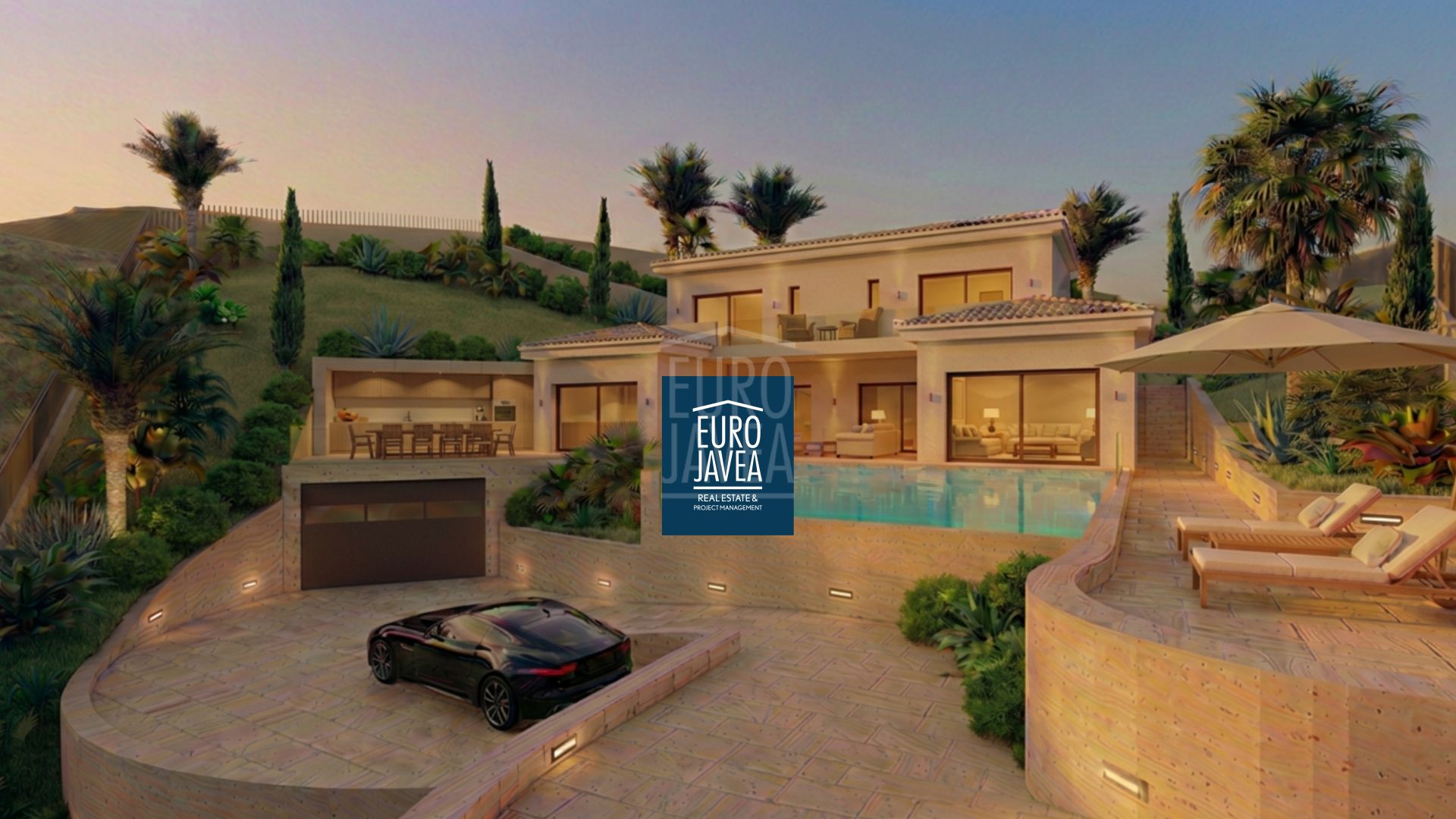 Luxury Sea View Plot with Building License Ready to Start in La Granadella