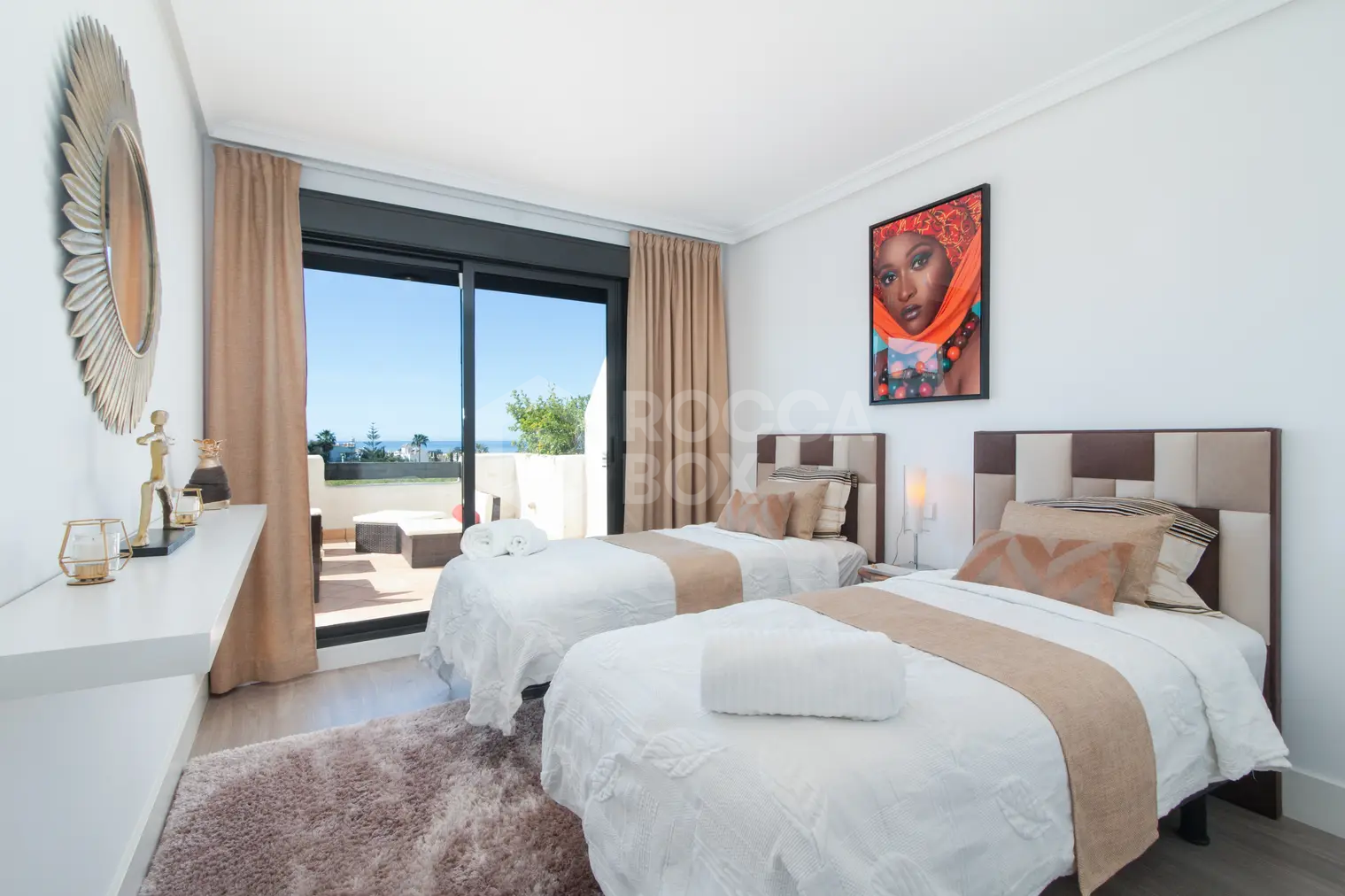 Luxury Sea-View Townhouse for Sale or Rent in Estepona | Sunset Resina Golf, Costa del Sol