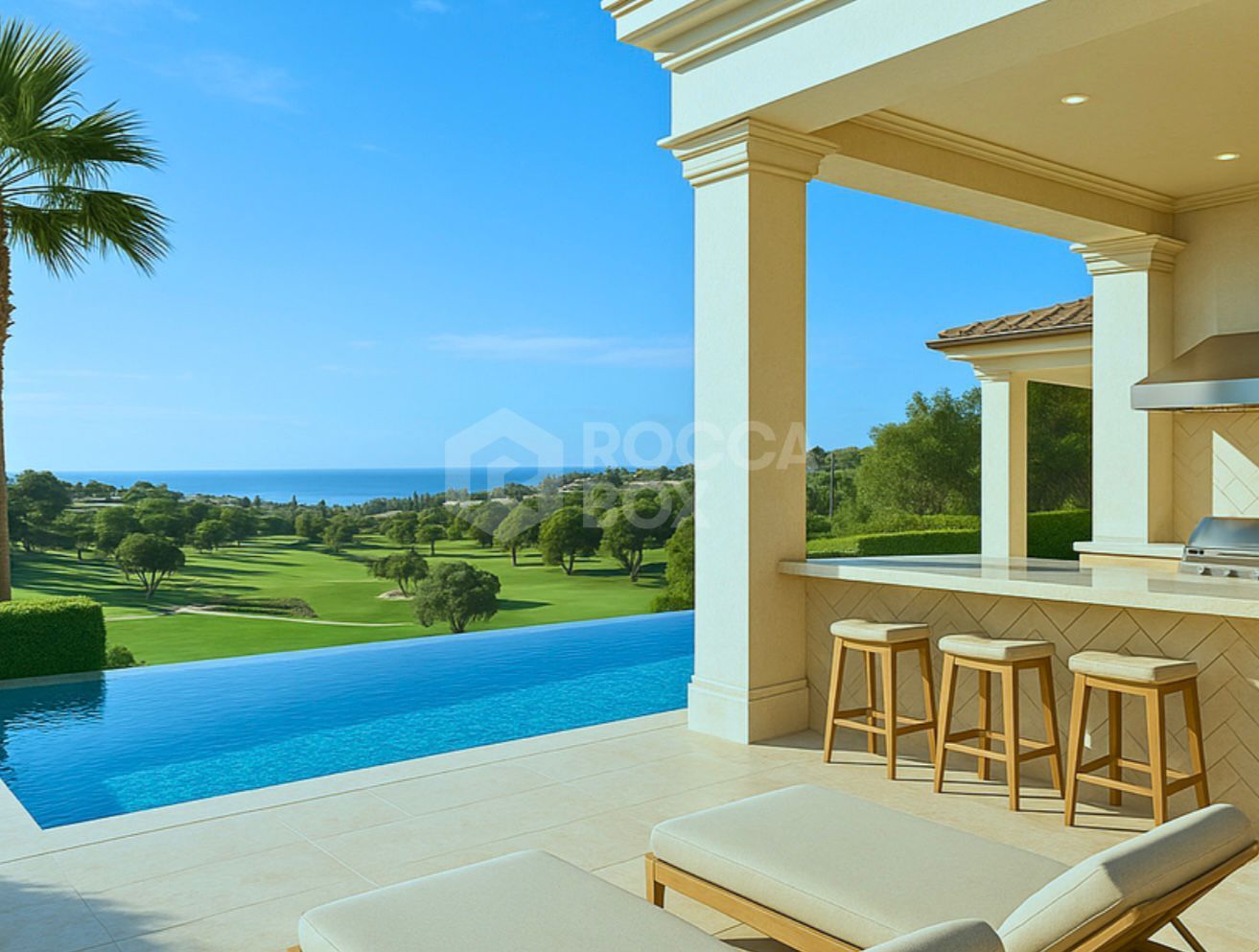 Villa Lagos Project in Atalaya, La Alqueria – Frontline Golf with Panoramic Lake & Sea Views