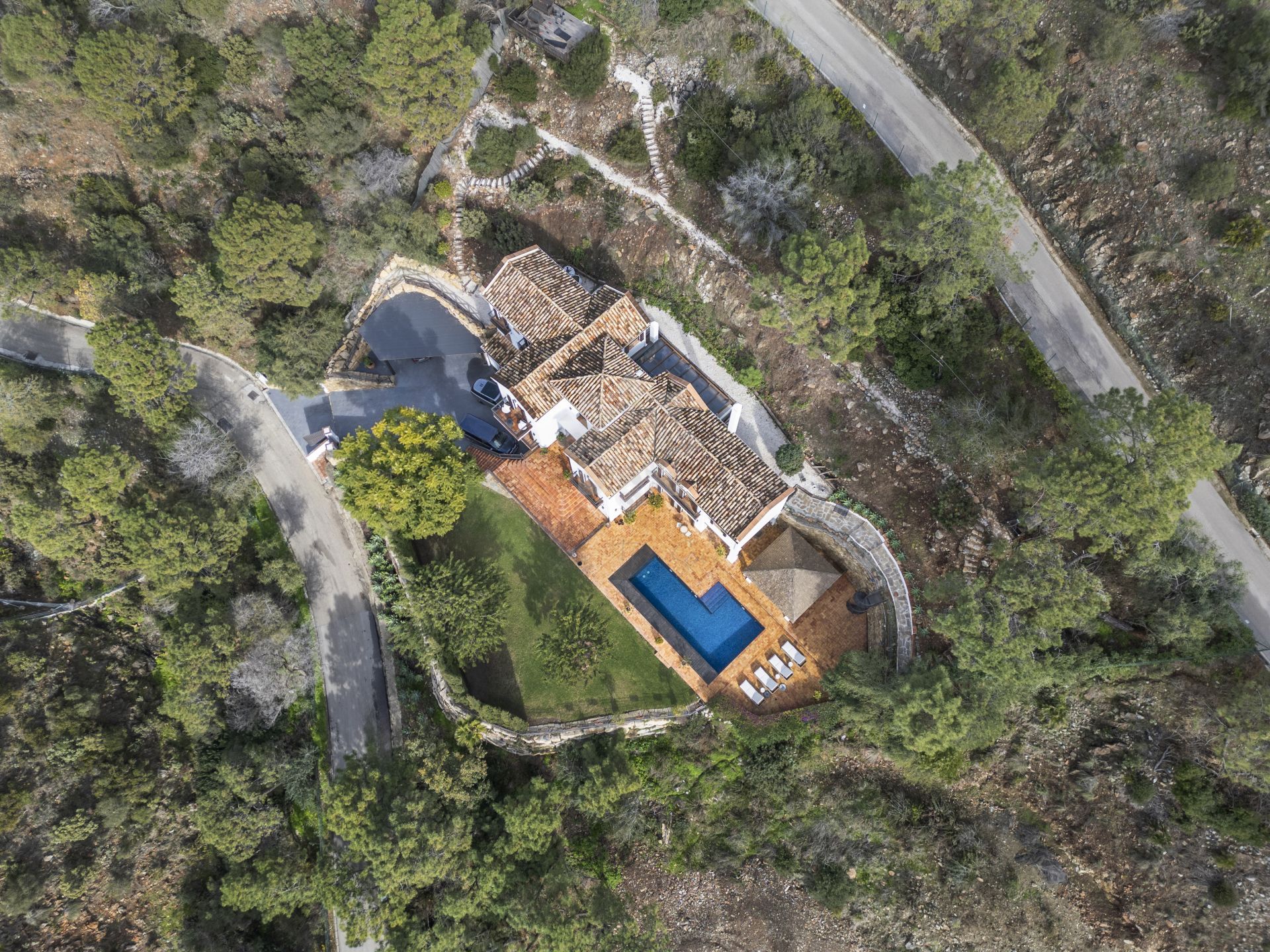 Willa w El Madroñal, Benahavis