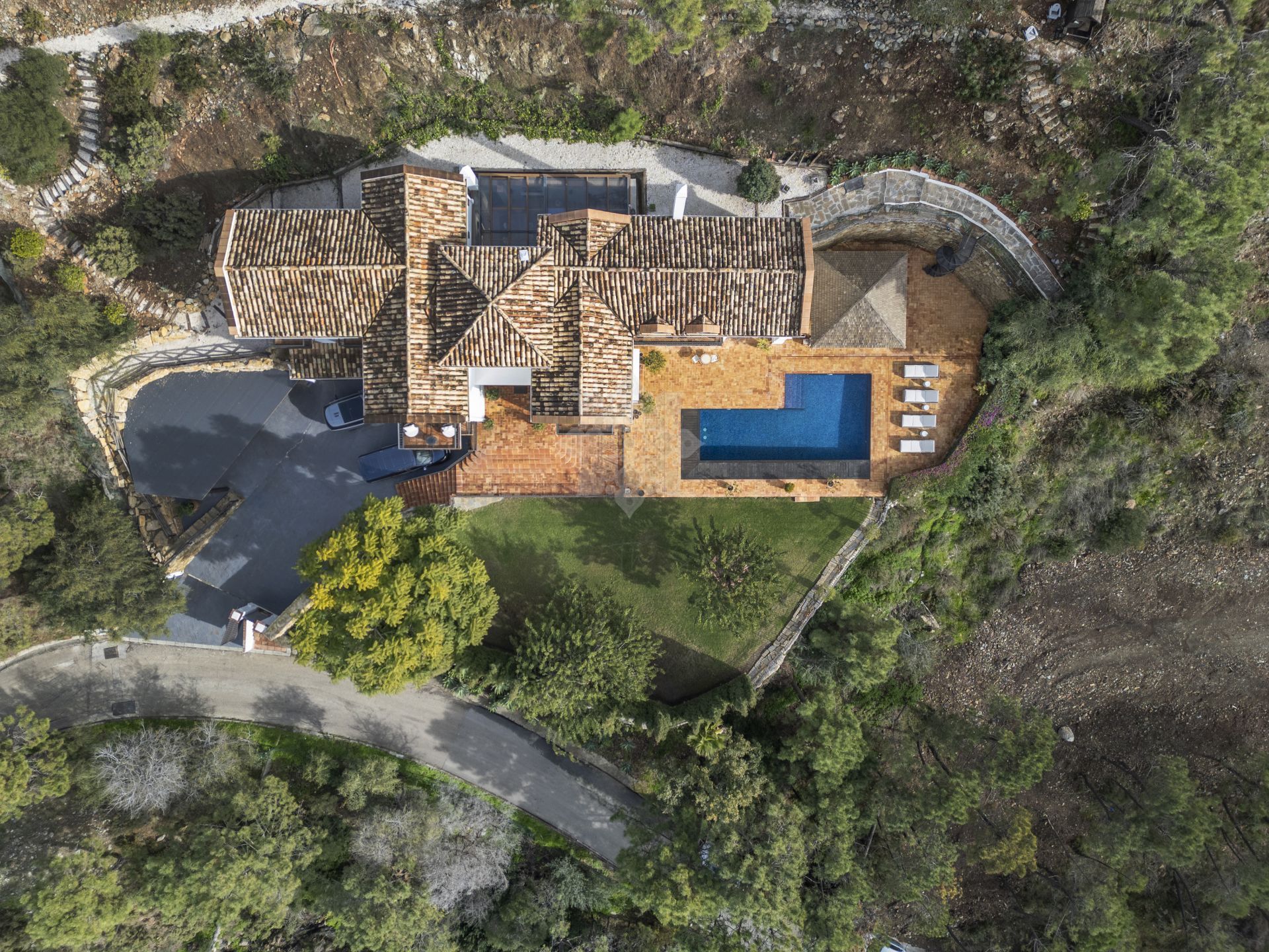 Willa w El Madroñal, Benahavis