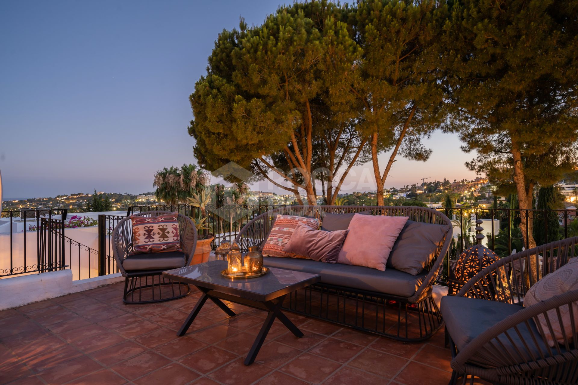 Moroccan style villa with panoramic views!