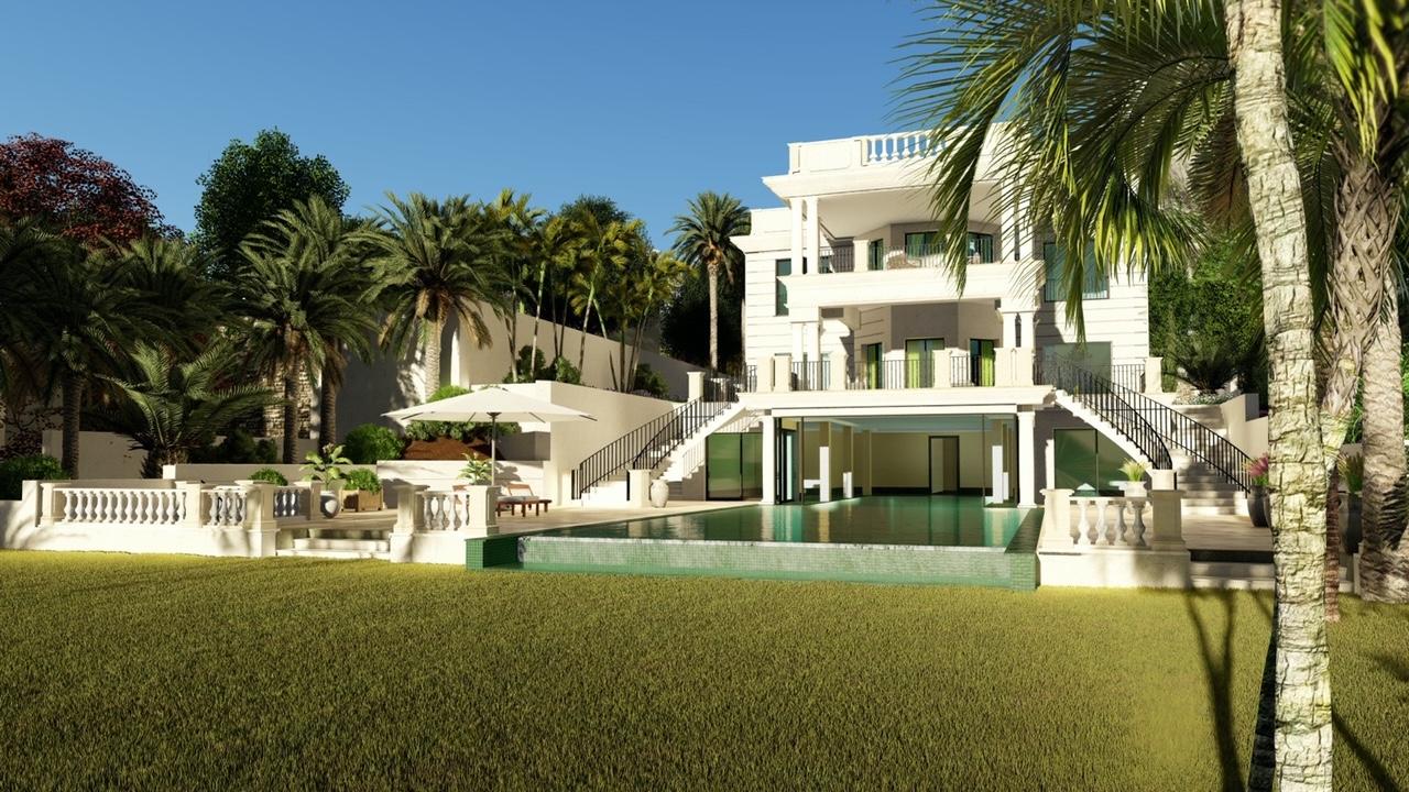 SPECTACULAR BRAND NEW 11 BEDROOM MANSION IN PRESTIGIOUS SIERRA BLANCA, MARBELLA