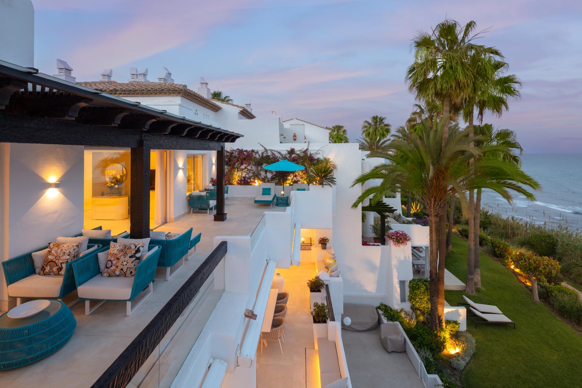 Penthouse One- the Ultimate One- of-a-Kind Frontline Beach Property in Marbella's Puente Romano