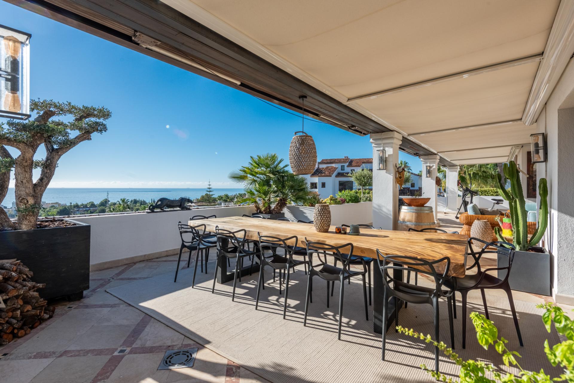 Penthouse til salg i Monte Paraiso Country Club, Marbella Golden Mile