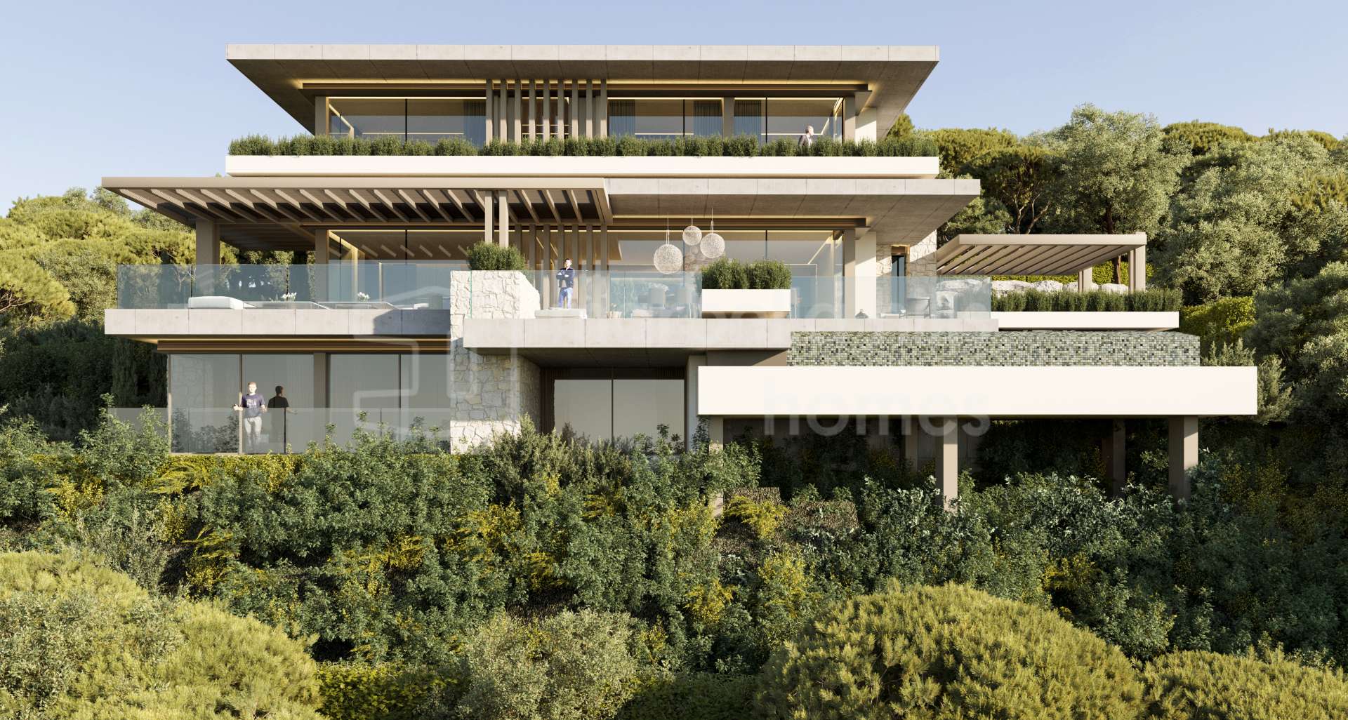 Oportunidad exclusiva de desarrollo con licencia de construcción concedida, planes de proyecto y vistas espectaculares al mar en Sierra Blanca Country Club - Istán