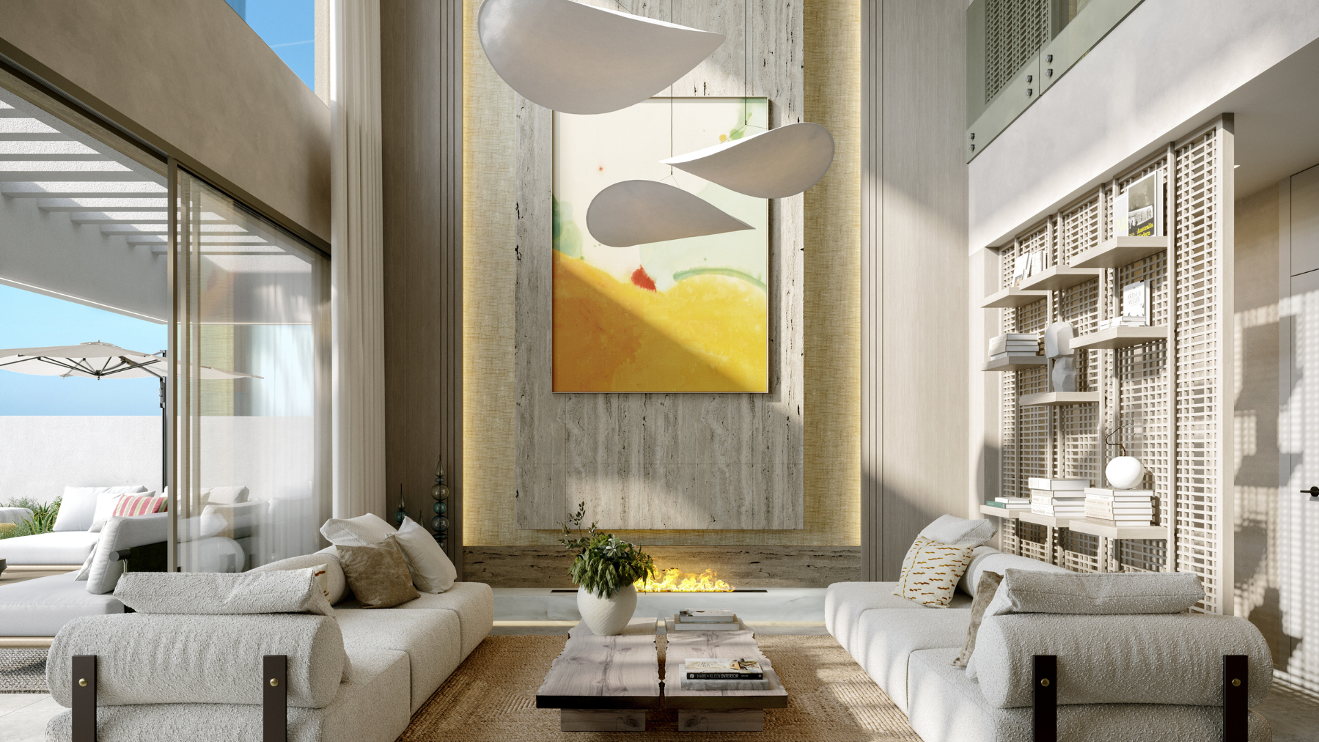 Luxury villa opposite the charming marina of Marina del Este