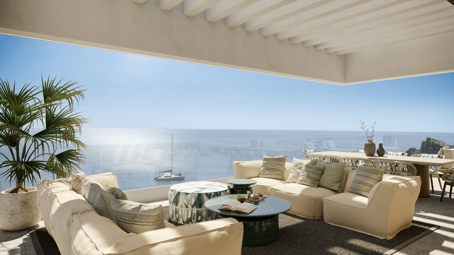 Luxury villa opposite the charming marina of Marina del Este