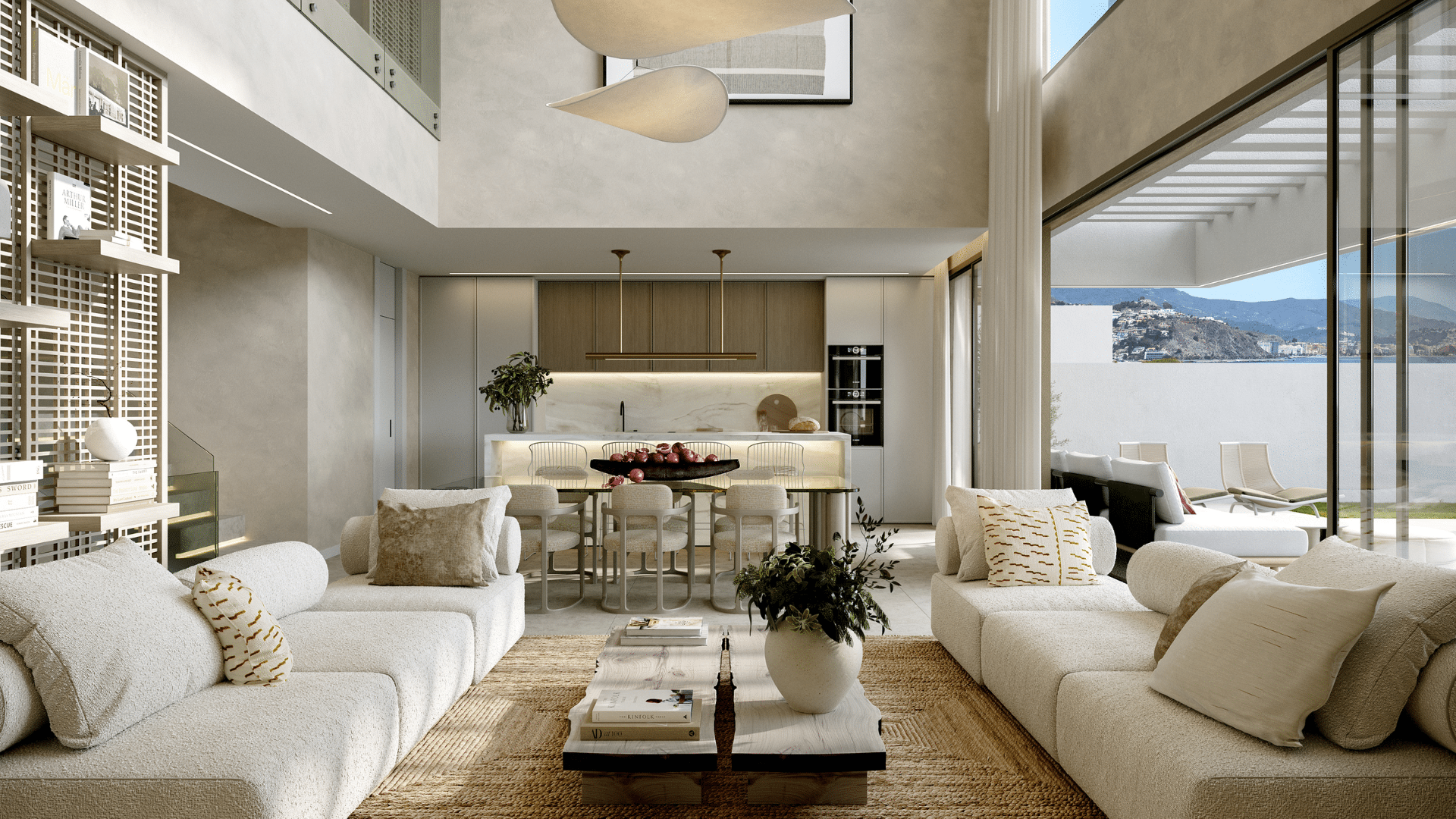 Luxury villa opposite the charming marina of Marina del Este