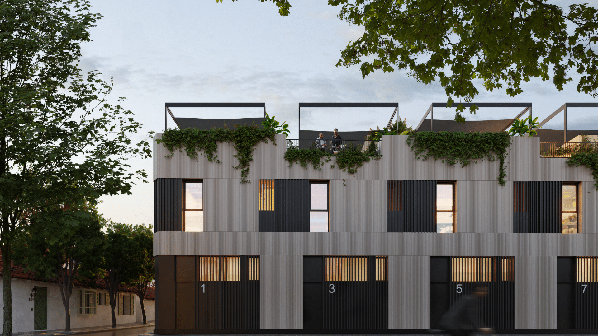 Exquisita casa-patio de nueva construcción en el barrio más pintoresco de Málaga