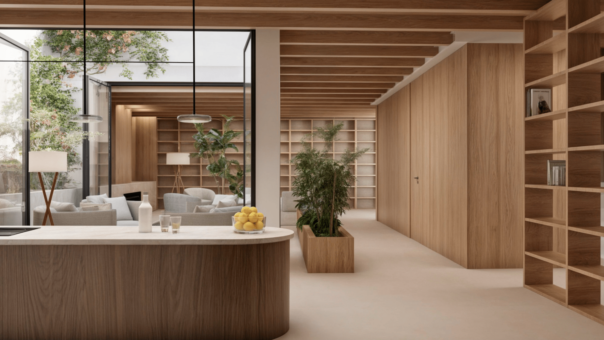 Exquisita casa-patio de nueva construcción en el barrio más pintoresco de Málaga