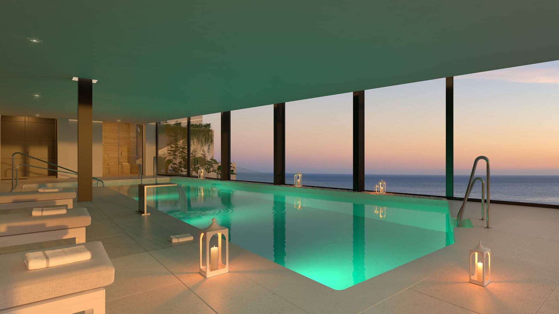Stunning penthouse with private pool in El Higuerón