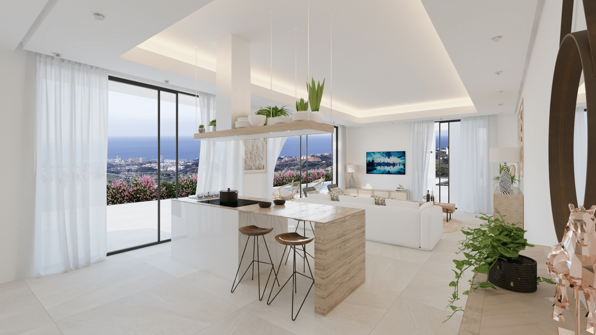 Villa with lift in a charming boutique development in Mijas Pueblo