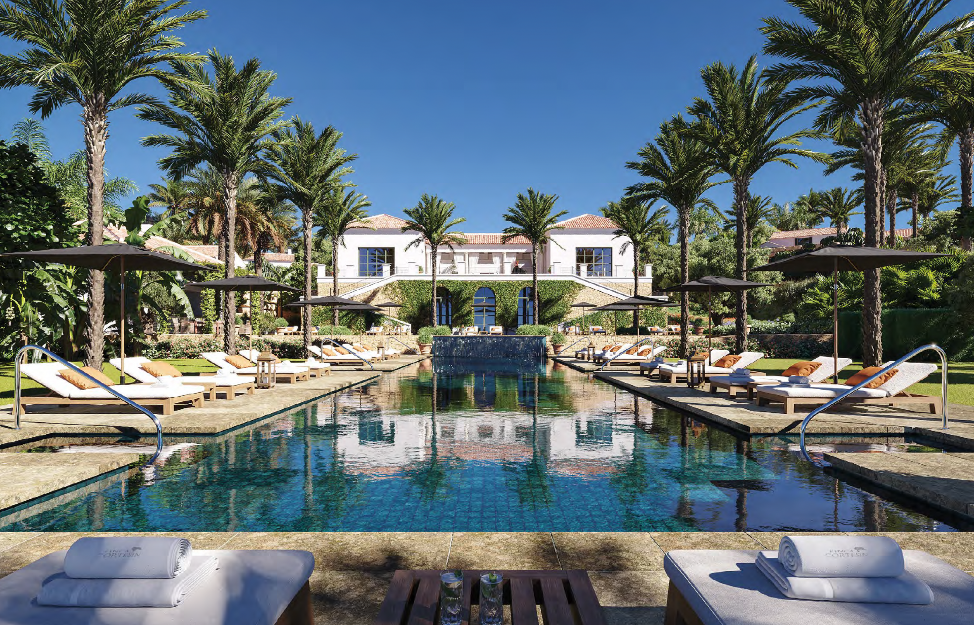 Authentic Andalusian spirit in this villa of magnificent panoramic villas in Finca Cortesin, Casares