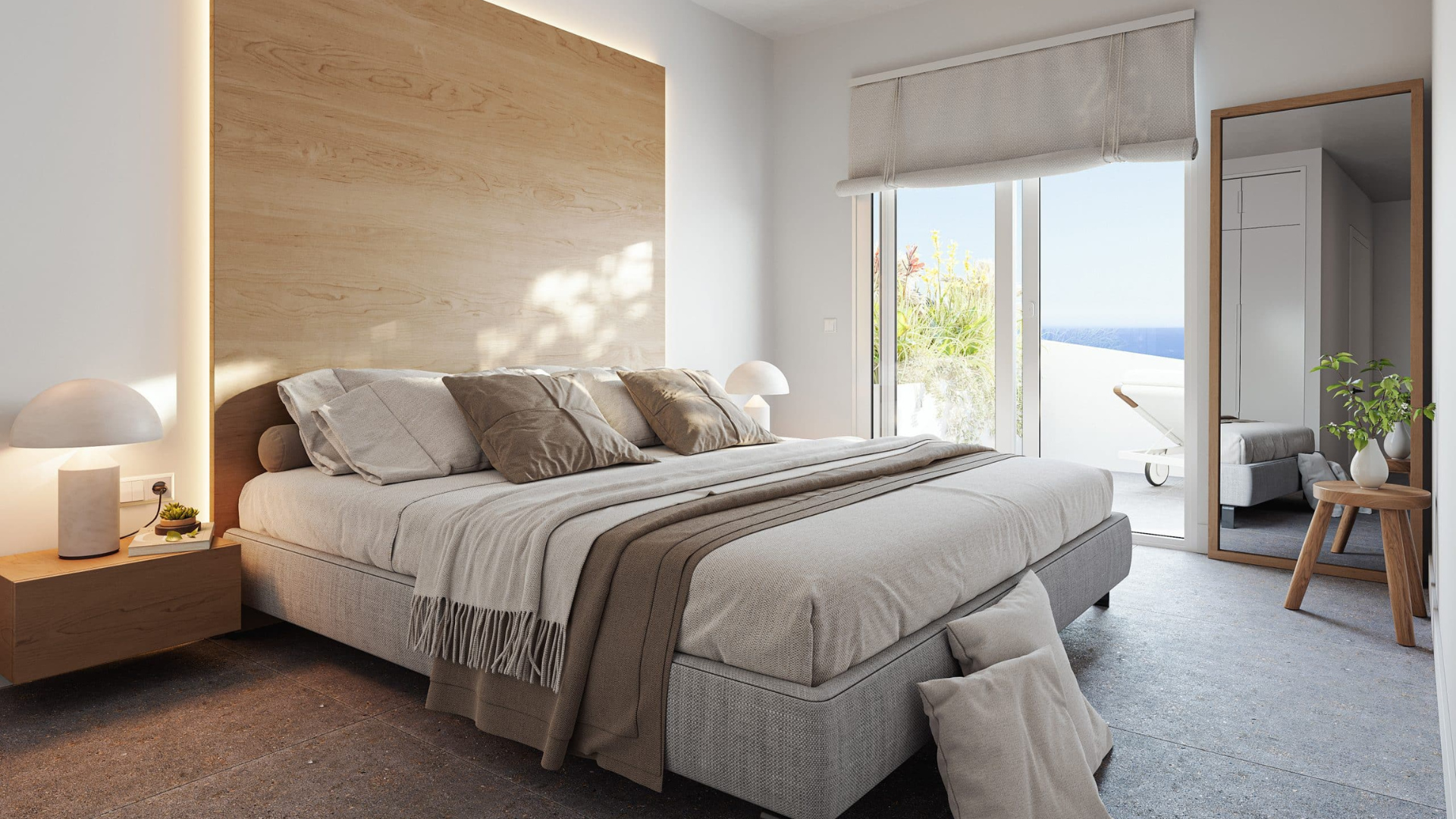 Encantador ático en complejo en armonía con la naturaleza