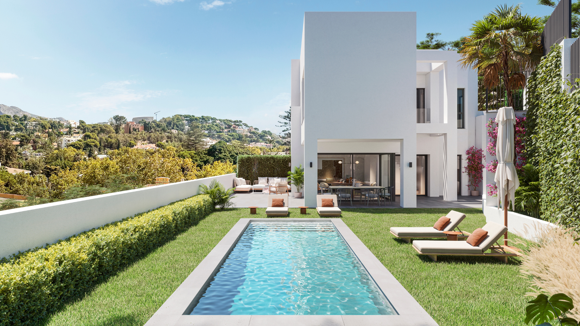 Exclusive townhouse in one of the most prestigious neighbourhoods of Málaga