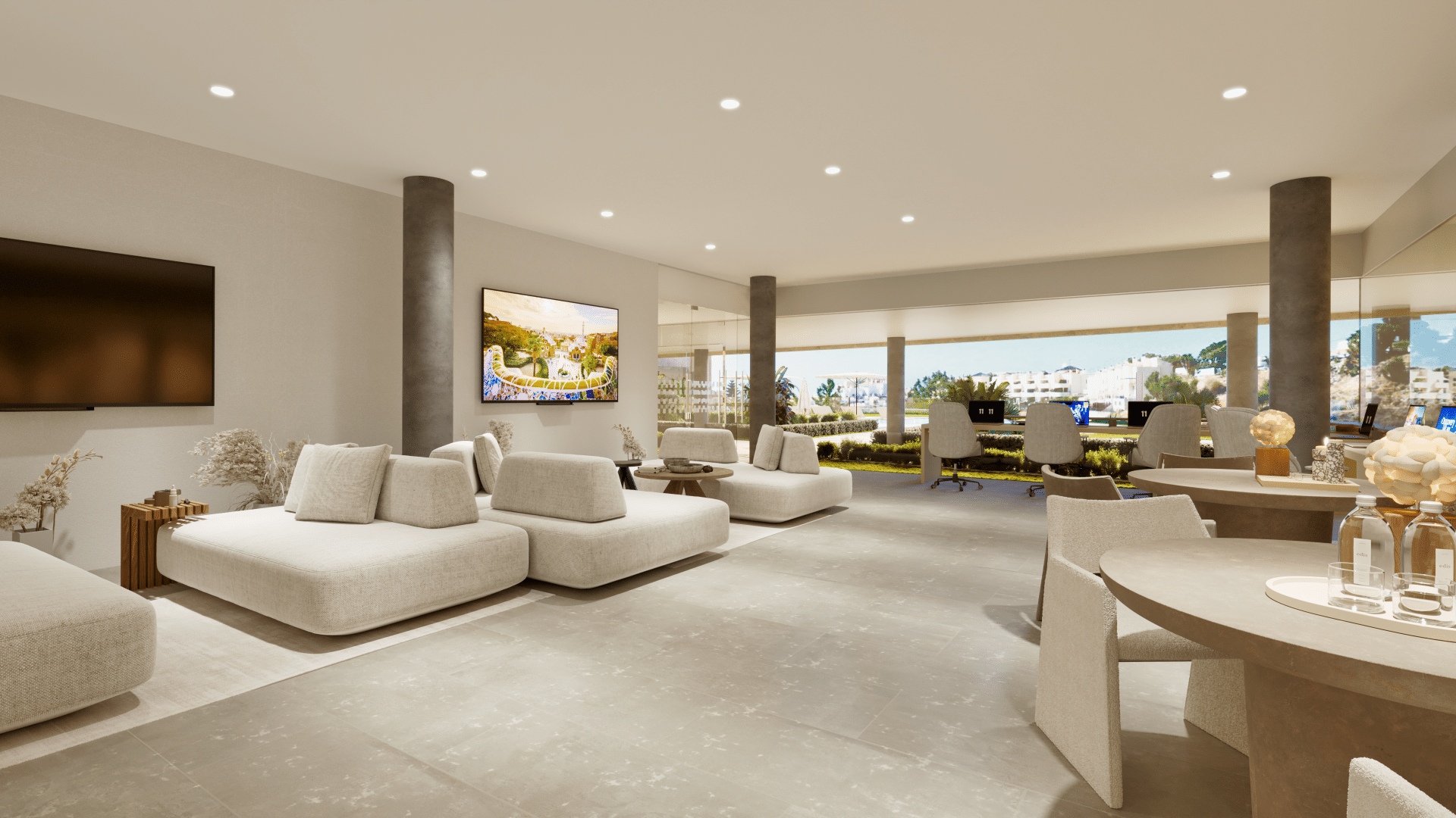 Sophisticated townhouse with spectacular views in a prestigious complex in El Higuerón