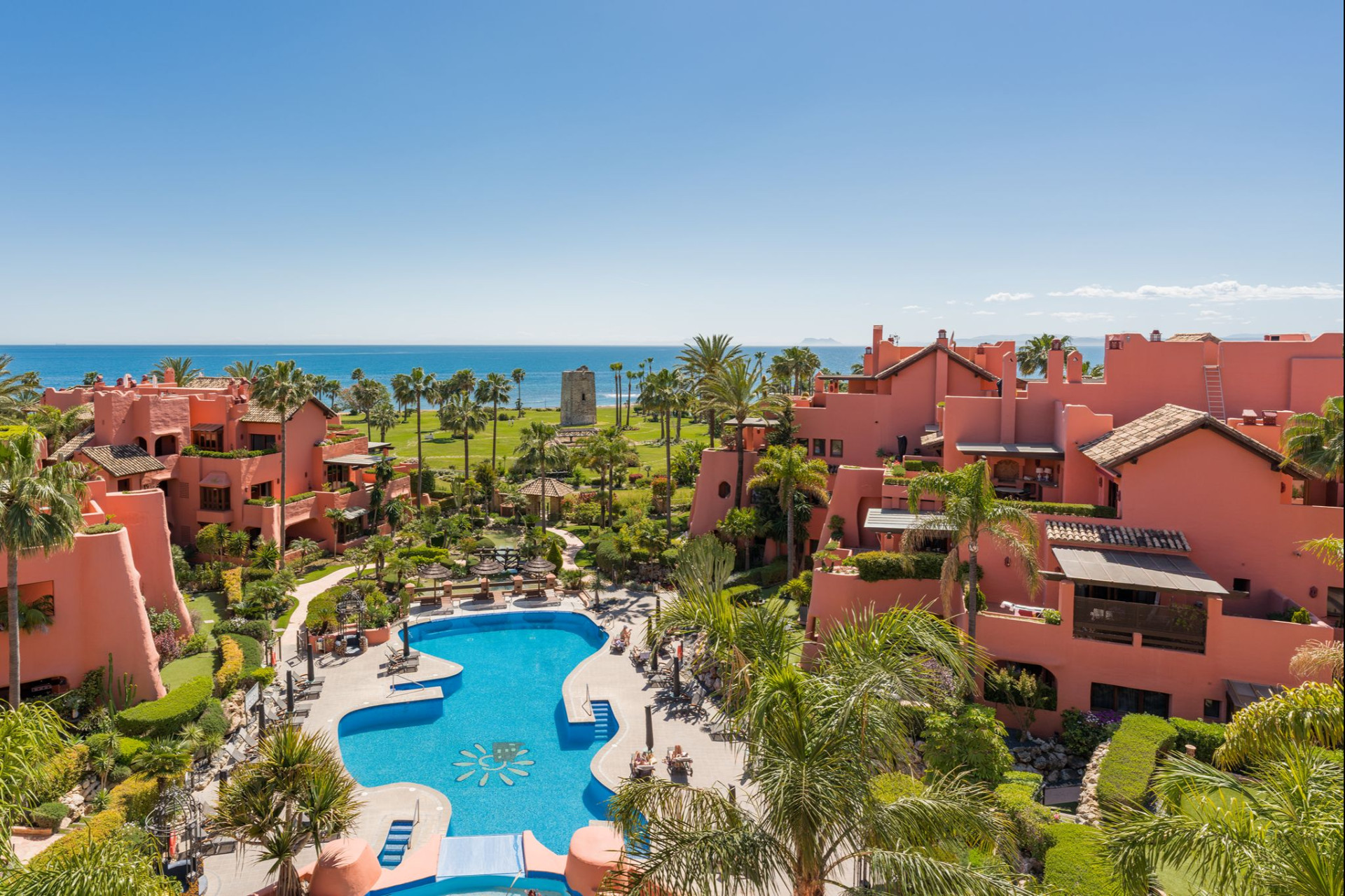 Spectacular Beachfront Duplex Penthouse in Torre Bermeja, Estepona