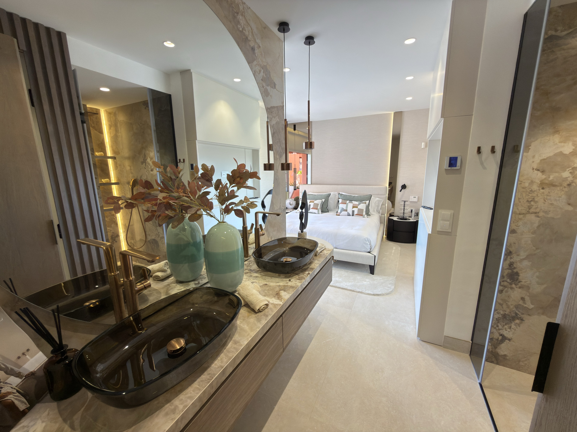 Spectacular Beachfront Duplex Penthouse in Torre Bermeja, Estepona