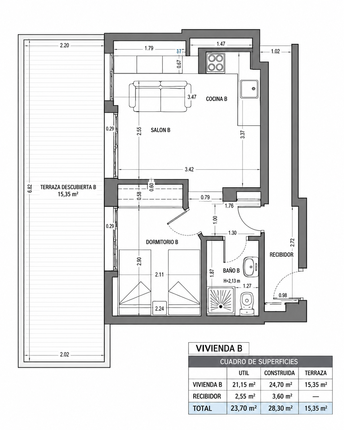 JA669 - Apartment zum verkauf in Xàbia
