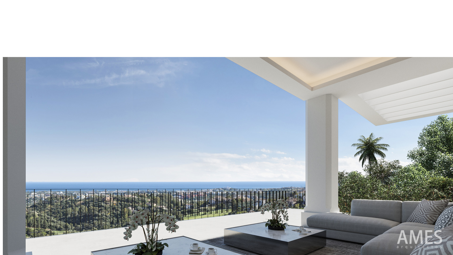 Exquisite andalusisch-moderne Villa mit Panoramablick auf das Meer in Benahavis — Foto 16