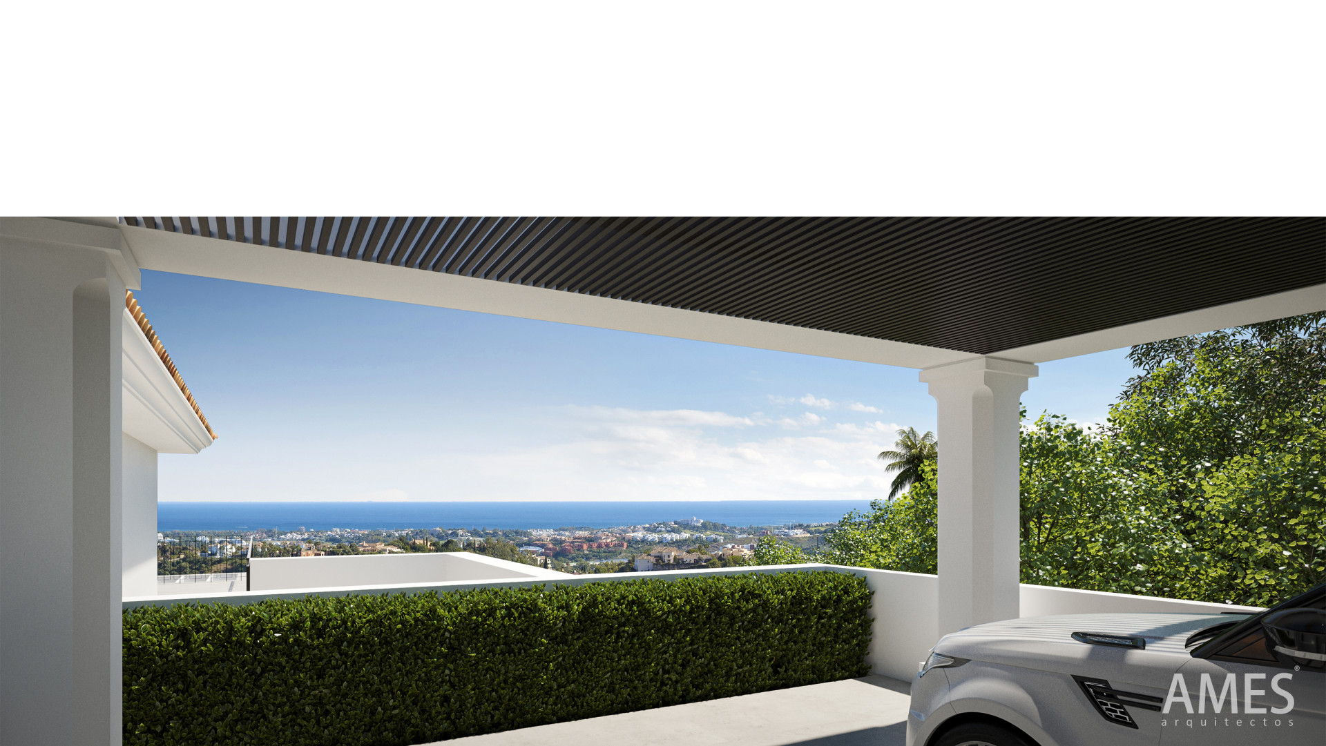 Exquisite andalusisch-moderne Villa mit Panoramablick auf das Meer in Benahavis — Foto 18