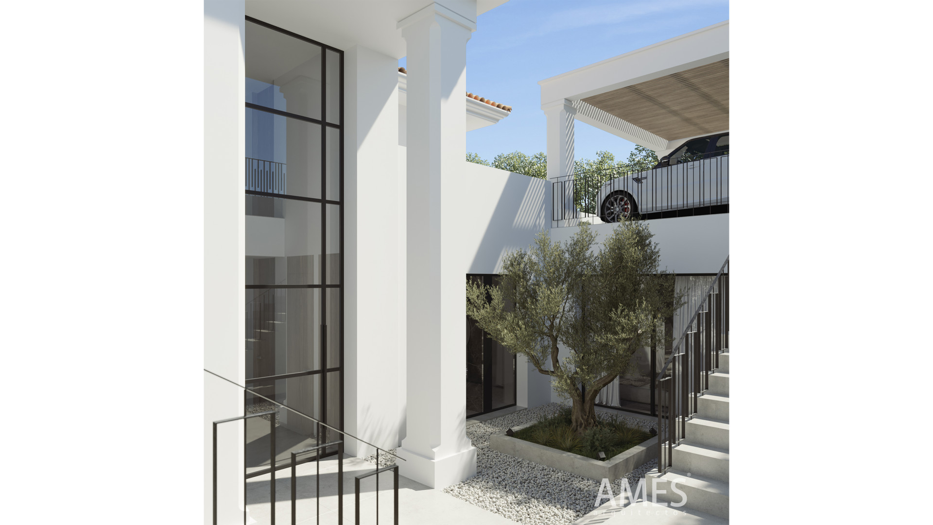 Exquisite andalusisch-moderne Villa mit Panoramablick auf das Meer in Benahavis — Foto 20
