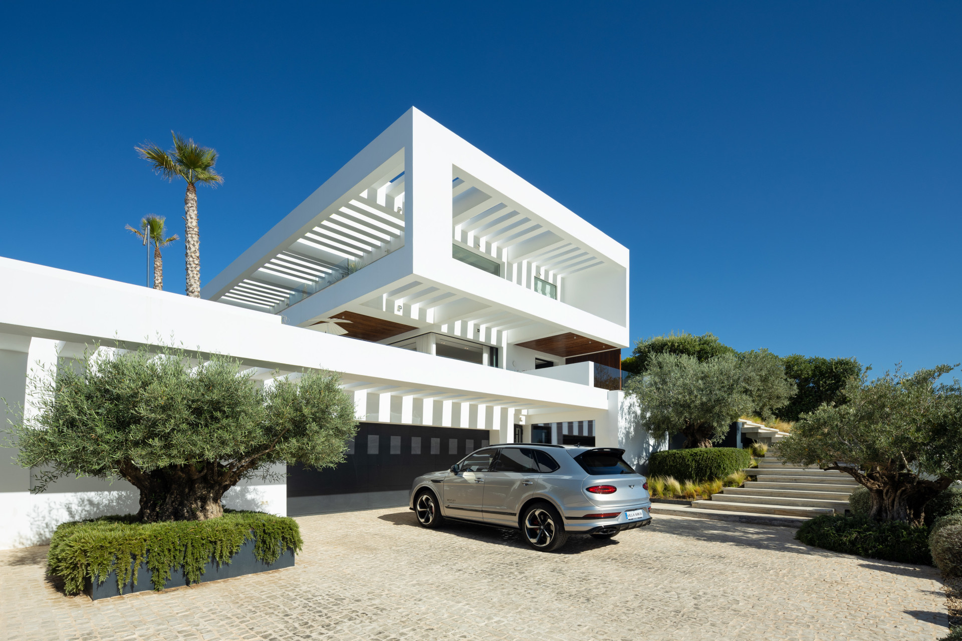 Moderne Luxusvilla in La Quinta mit Panoramablick auf den Berg — Foto 20