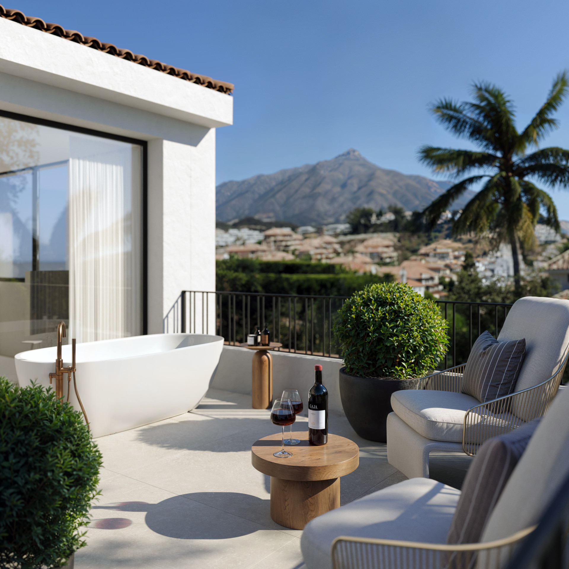Scandinavian-Style Villa with Panoramic Views in Nueva Andalucia — photo 23