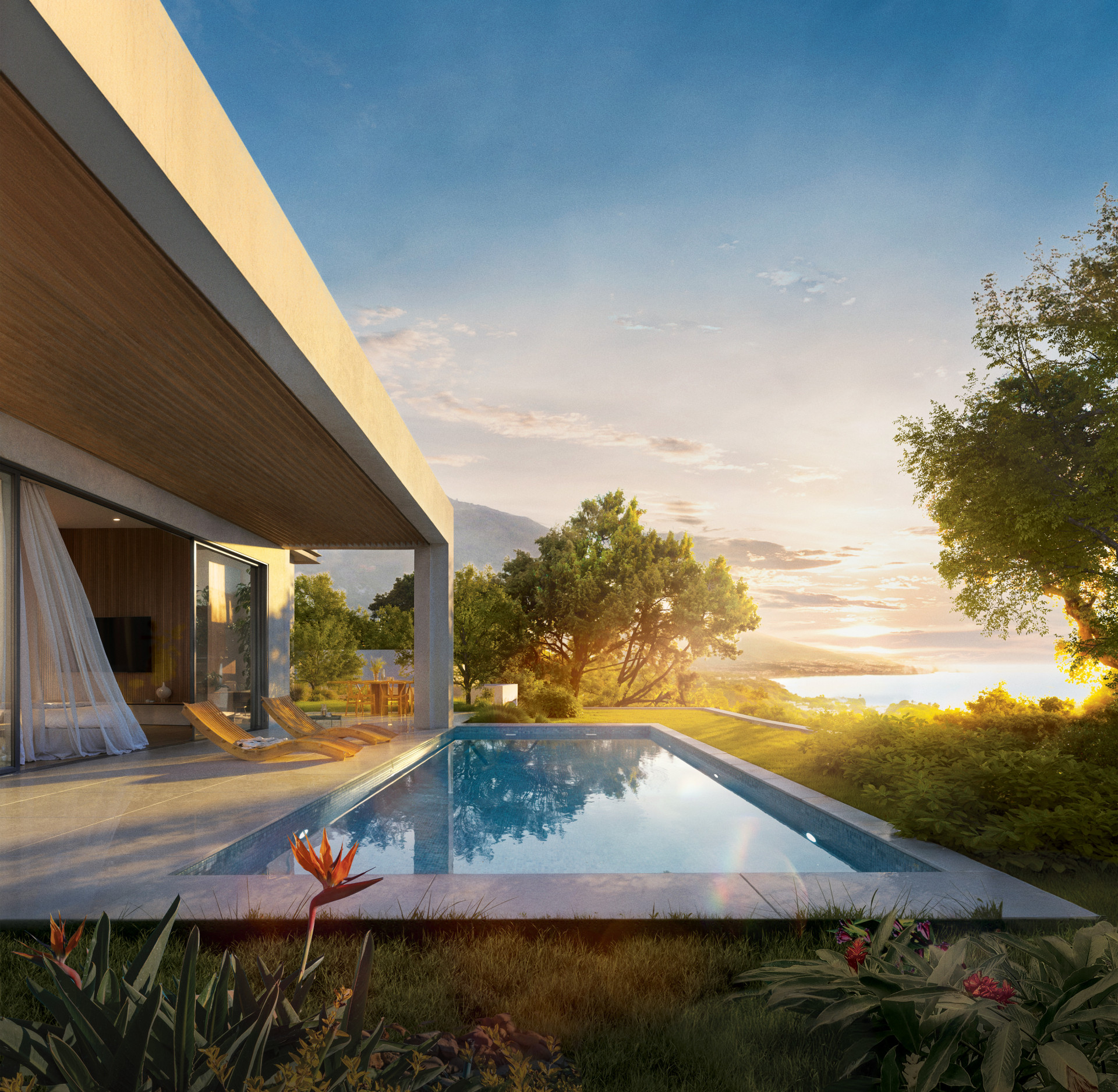 Villa de nueva construcción con vistas panorámicas al mar en Mijas, Costa del Sol — foto 21