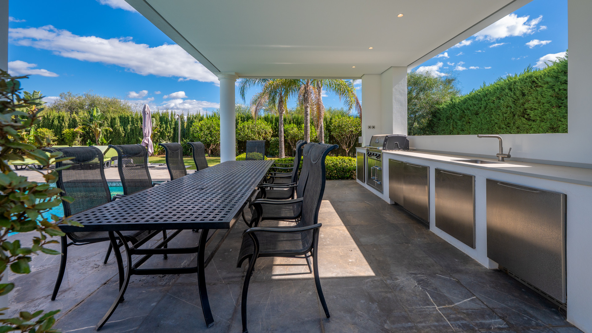 Gran Villa Clásica con Vistas al Mar Panorámico y Golf en La Alqueria, Mijas, Málaga — foto 29