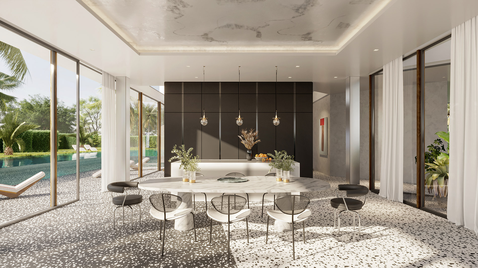 Luxe villa's van Karl Lagerfeld op toplocatie met panorama-uitzicht — foto 4