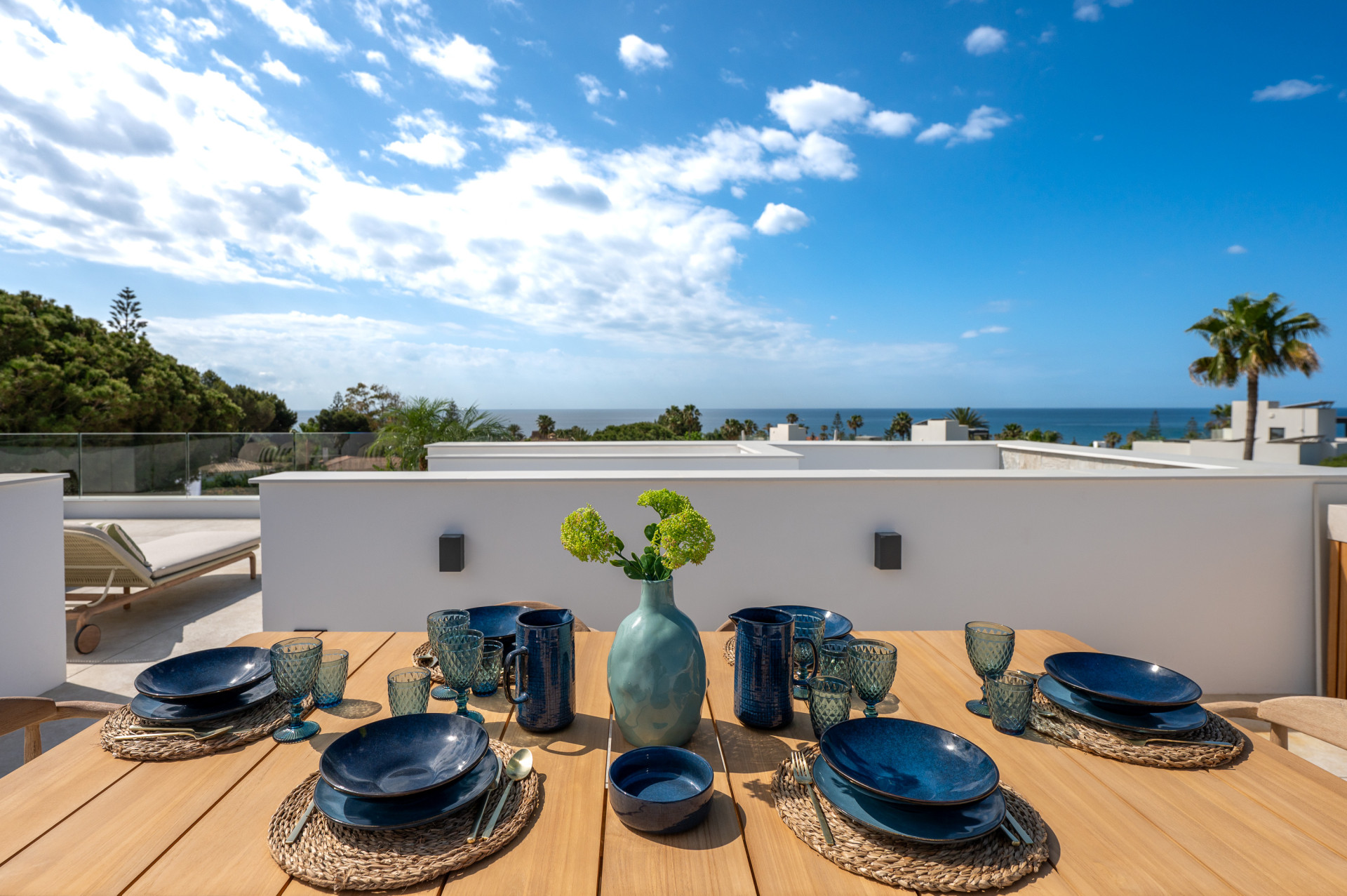 Luxe villa op het zuiden in Marbesa met uitzicht op zee, privé zwembad, sauna en panoramisch uitzicht op zee — foto 42