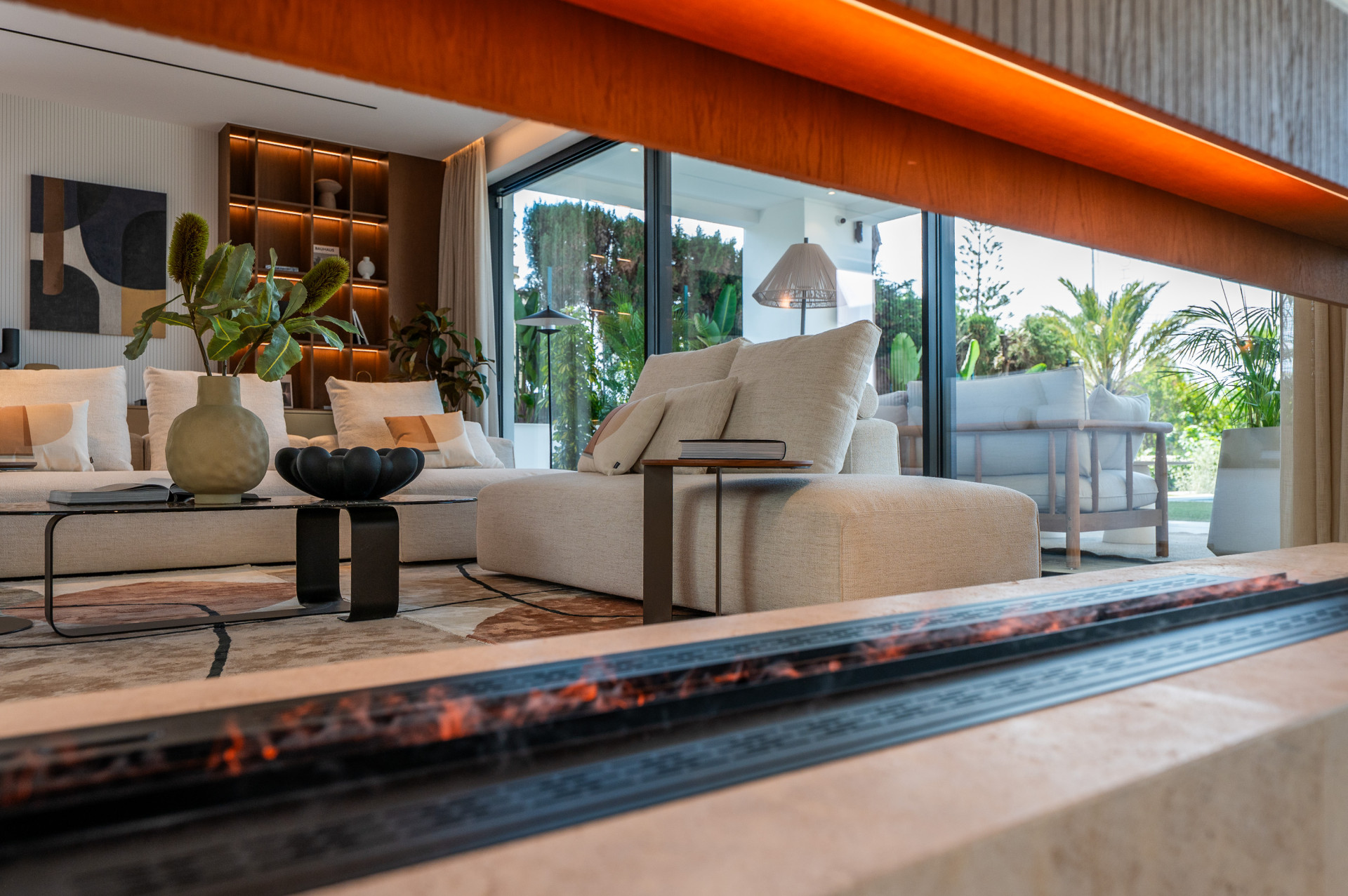 Luxe villa op het zuiden in Marbesa met uitzicht op zee, privé zwembad, sauna en panoramisch uitzicht op zee — foto 7