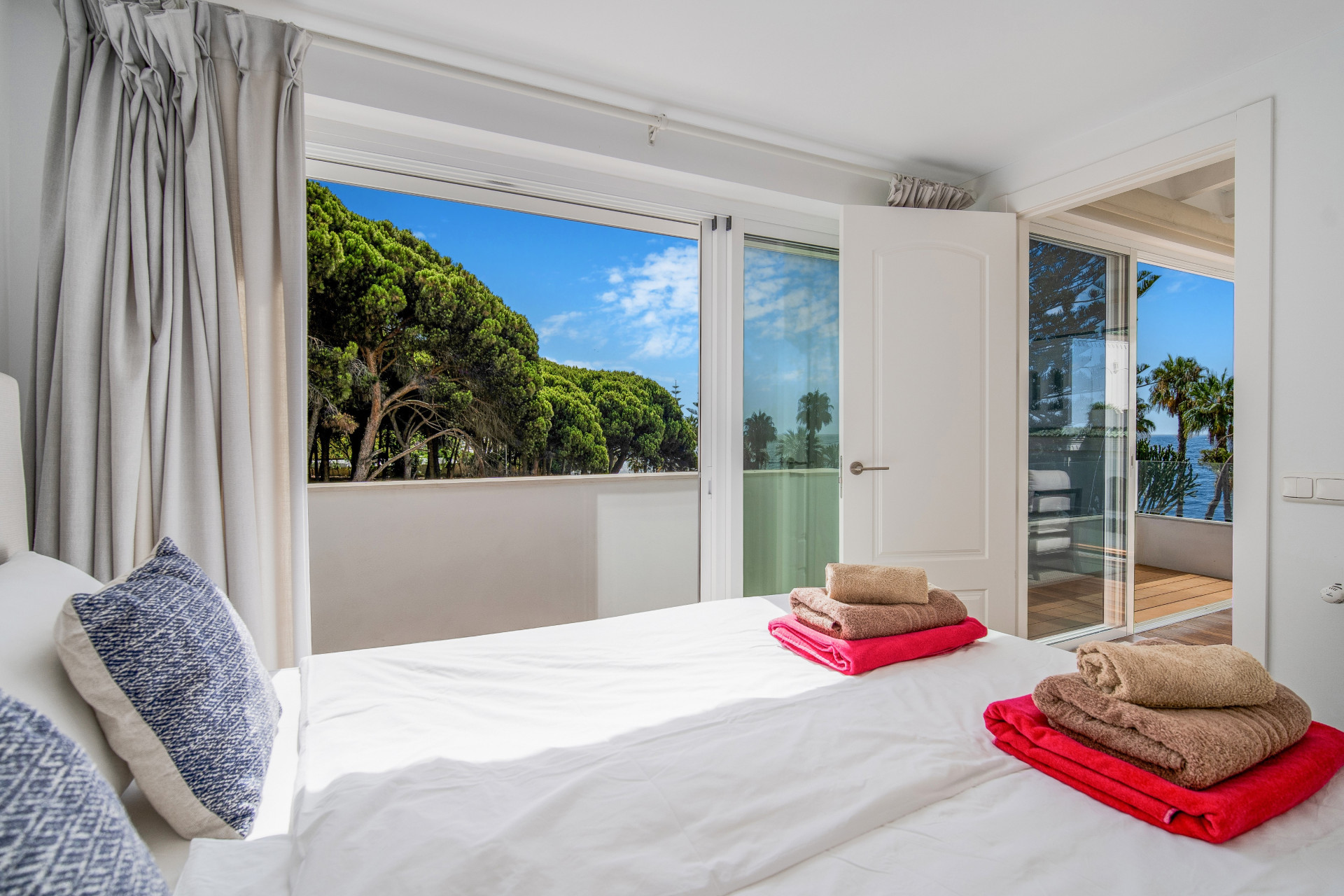 Strandvilla mit Panoramablick auf das Meer in Marbellama mit touristischer Lizenz — Foto 18