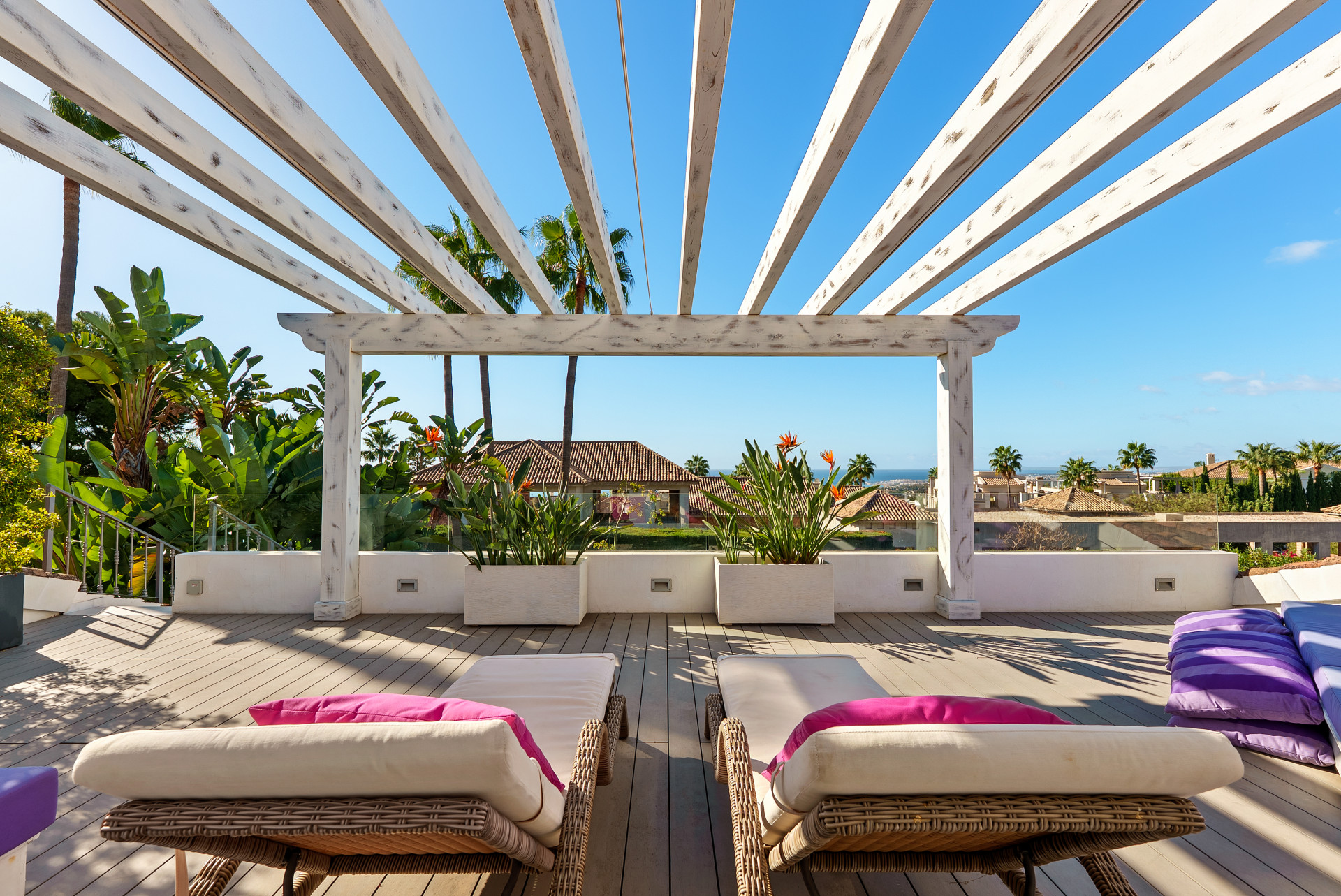 Charmante mediterrane Villa mit Meerblick in Sierra Blanca, Marbella Goldene Meile — Foto 25