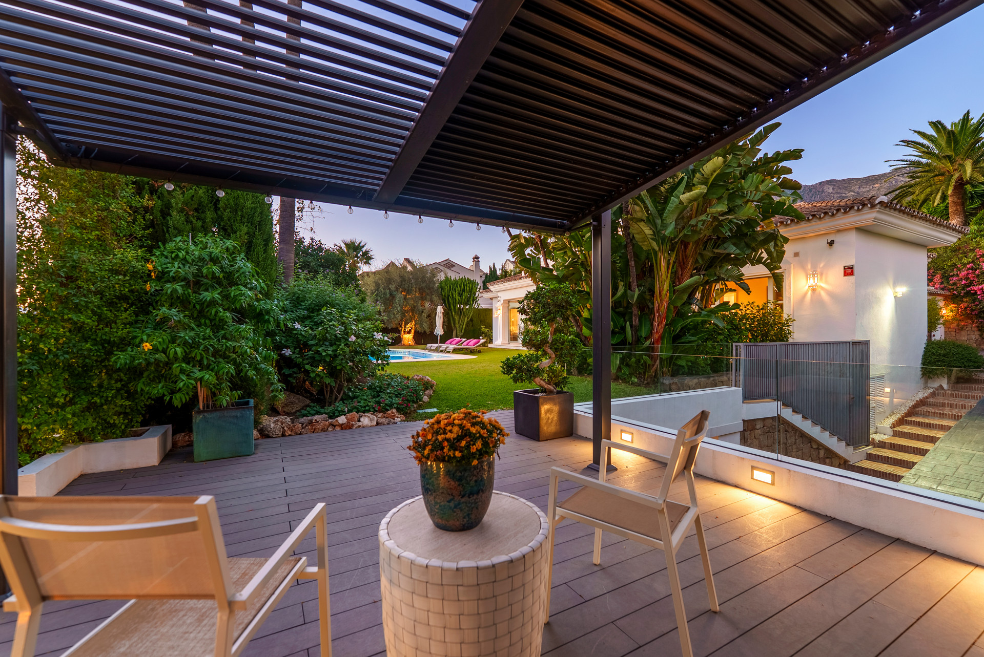 Charmante mediterrane Villa mit Meerblick in Sierra Blanca, Marbella Goldene Meile — Foto 33