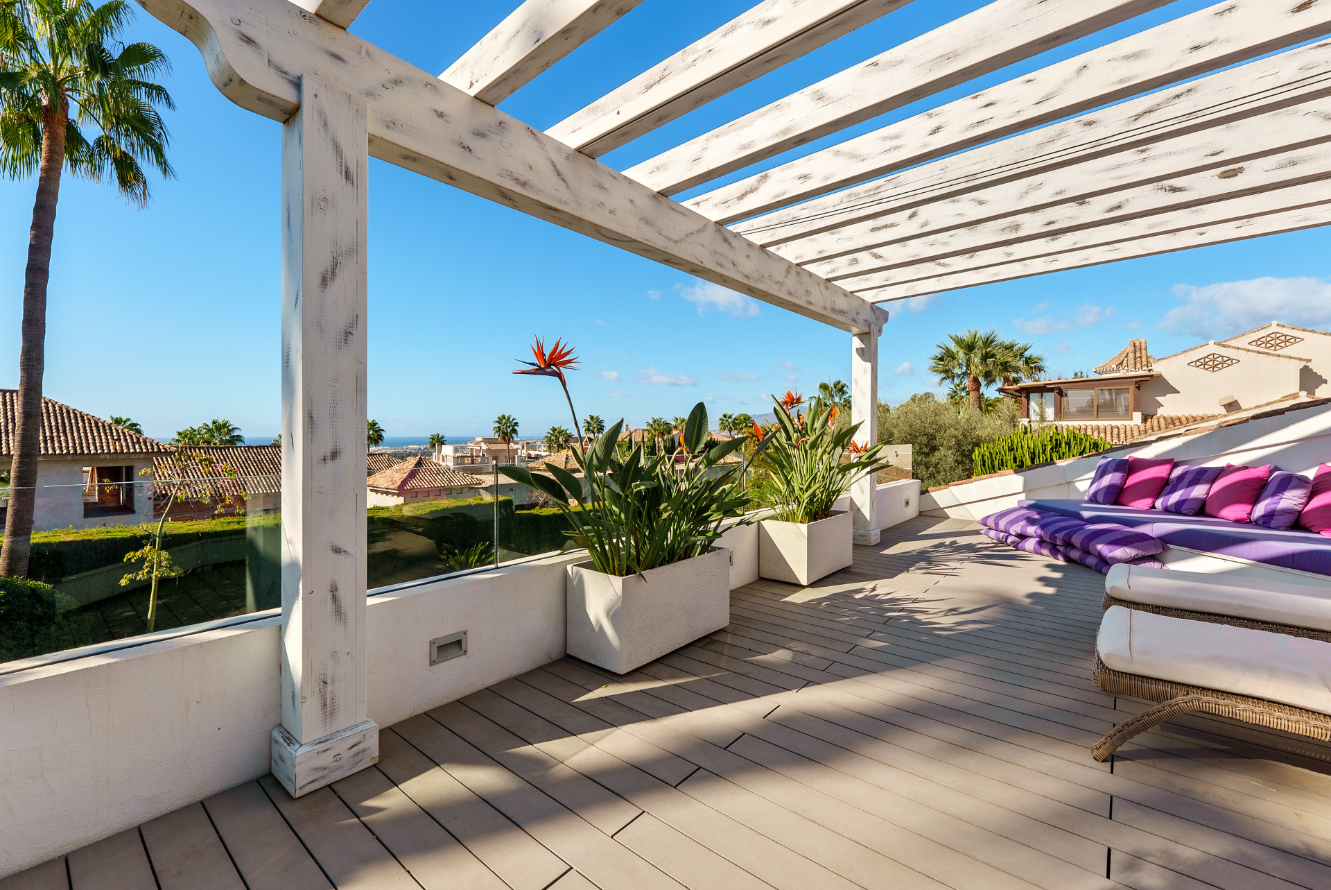 Charmante mediterrane Villa mit Meerblick in Sierra Blanca, Marbella Goldene Meile — Foto 26