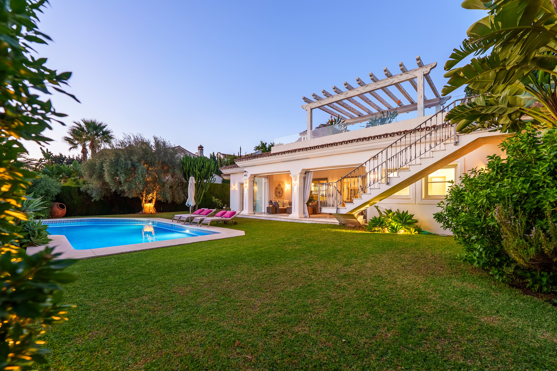 Charmante mediterrane Villa mit Meerblick in Sierra Blanca, Marbella Goldene Meile — Foto 34