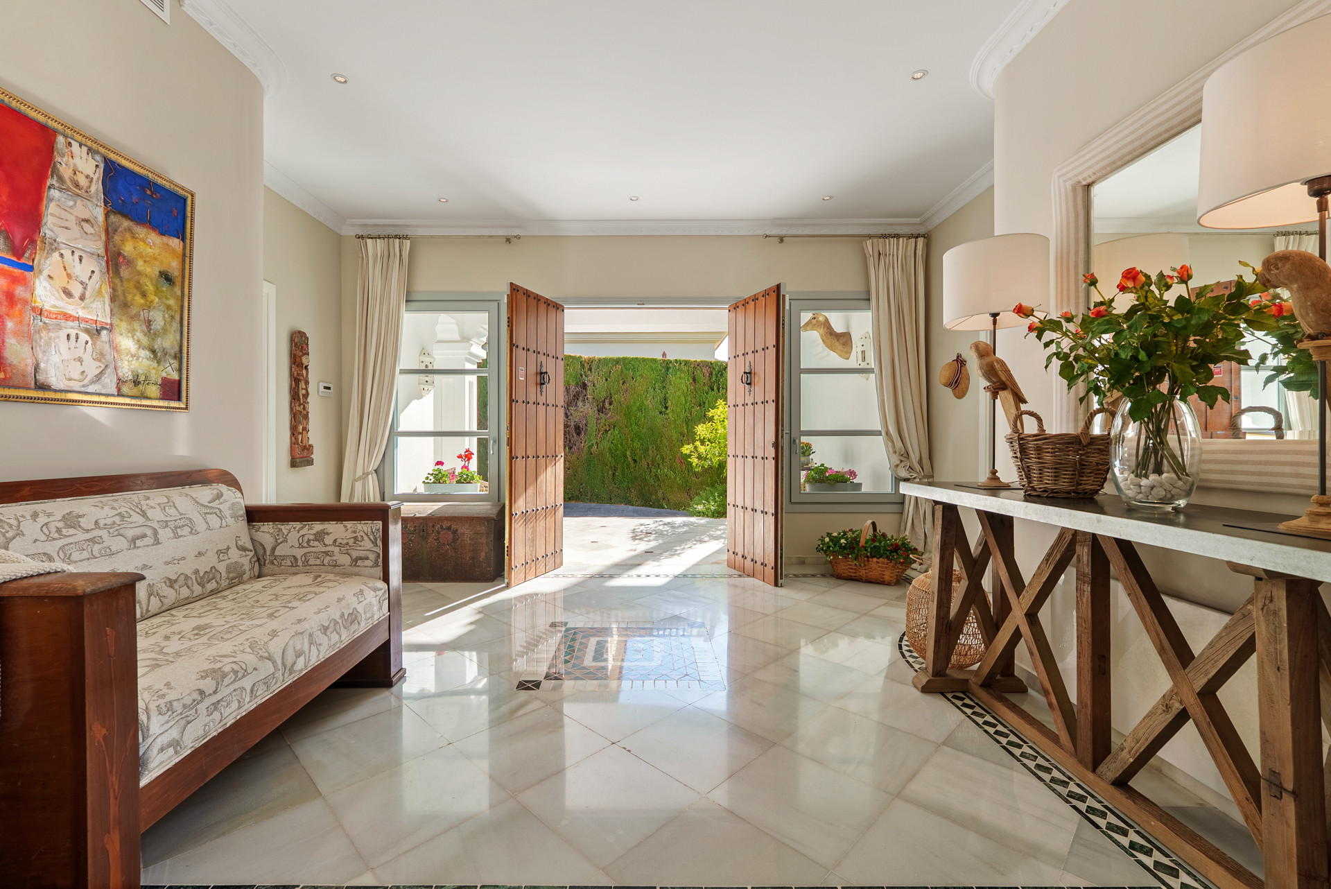Charmante mediterrane Villa mit Meerblick in Sierra Blanca, Marbella Goldene Meile — Foto 18
