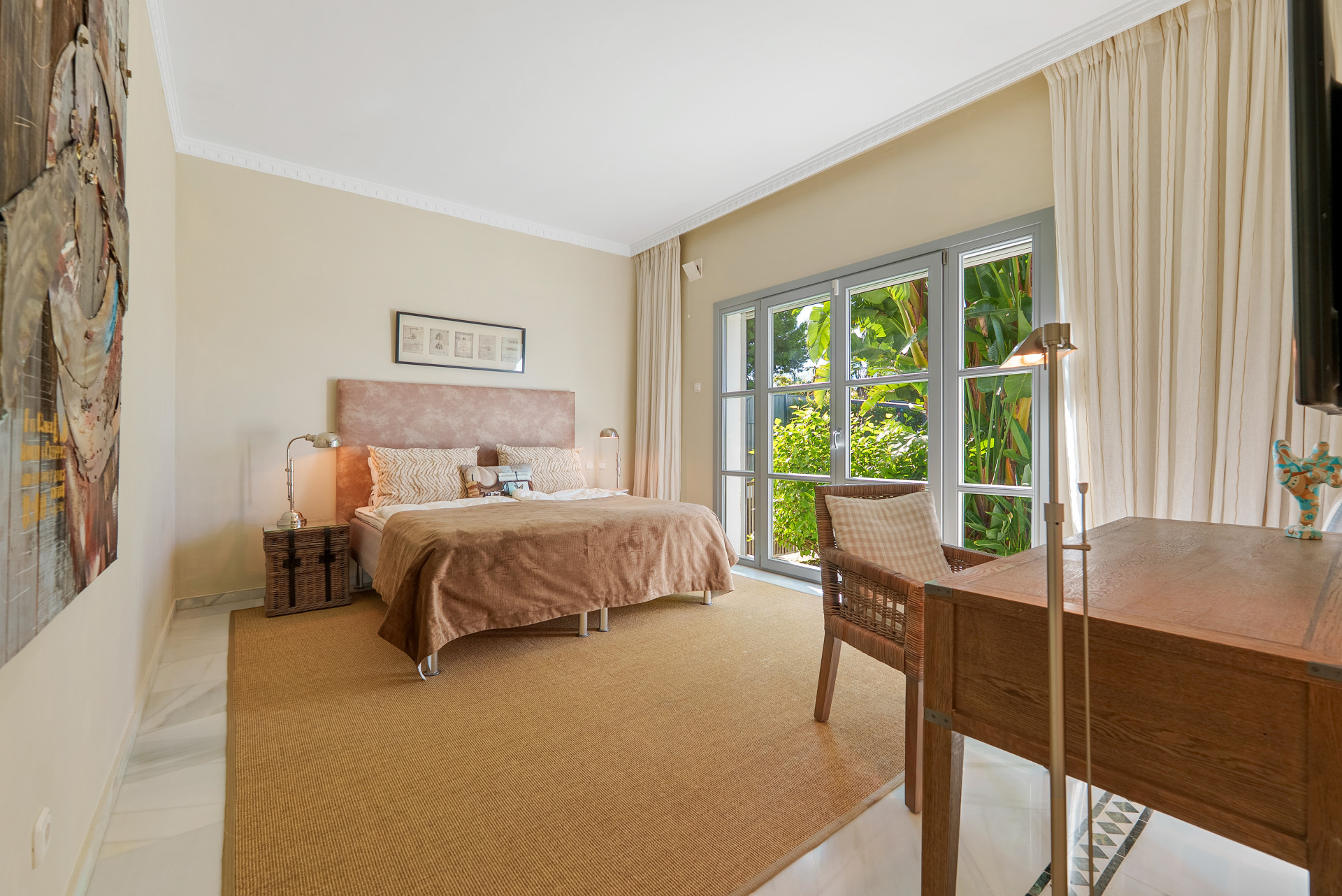 Charmante mediterrane Villa mit Meerblick in Sierra Blanca, Marbella Goldene Meile — Foto 16