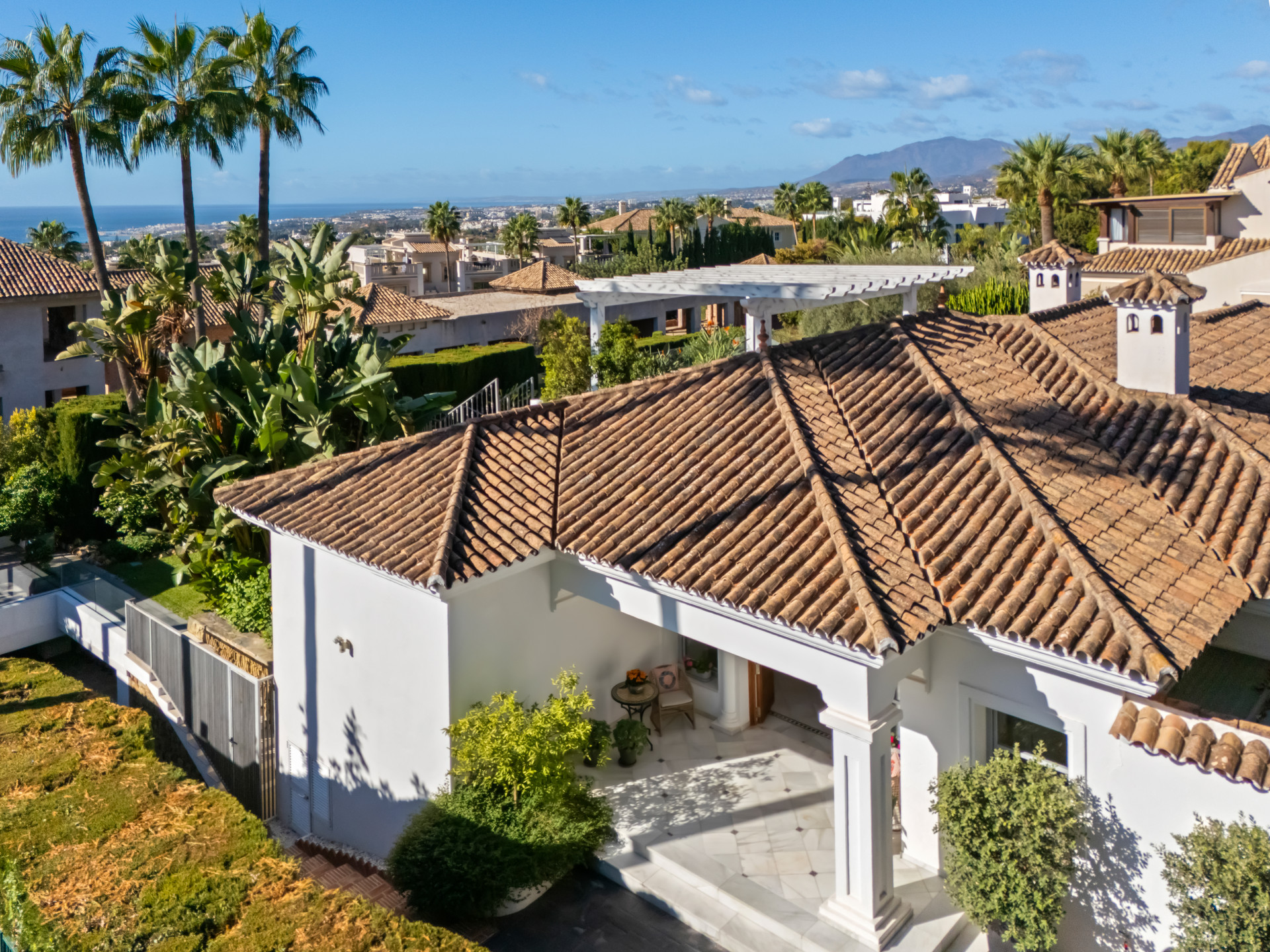 Charmante mediterrane Villa mit Meerblick in Sierra Blanca, Marbella Goldene Meile — Foto 38