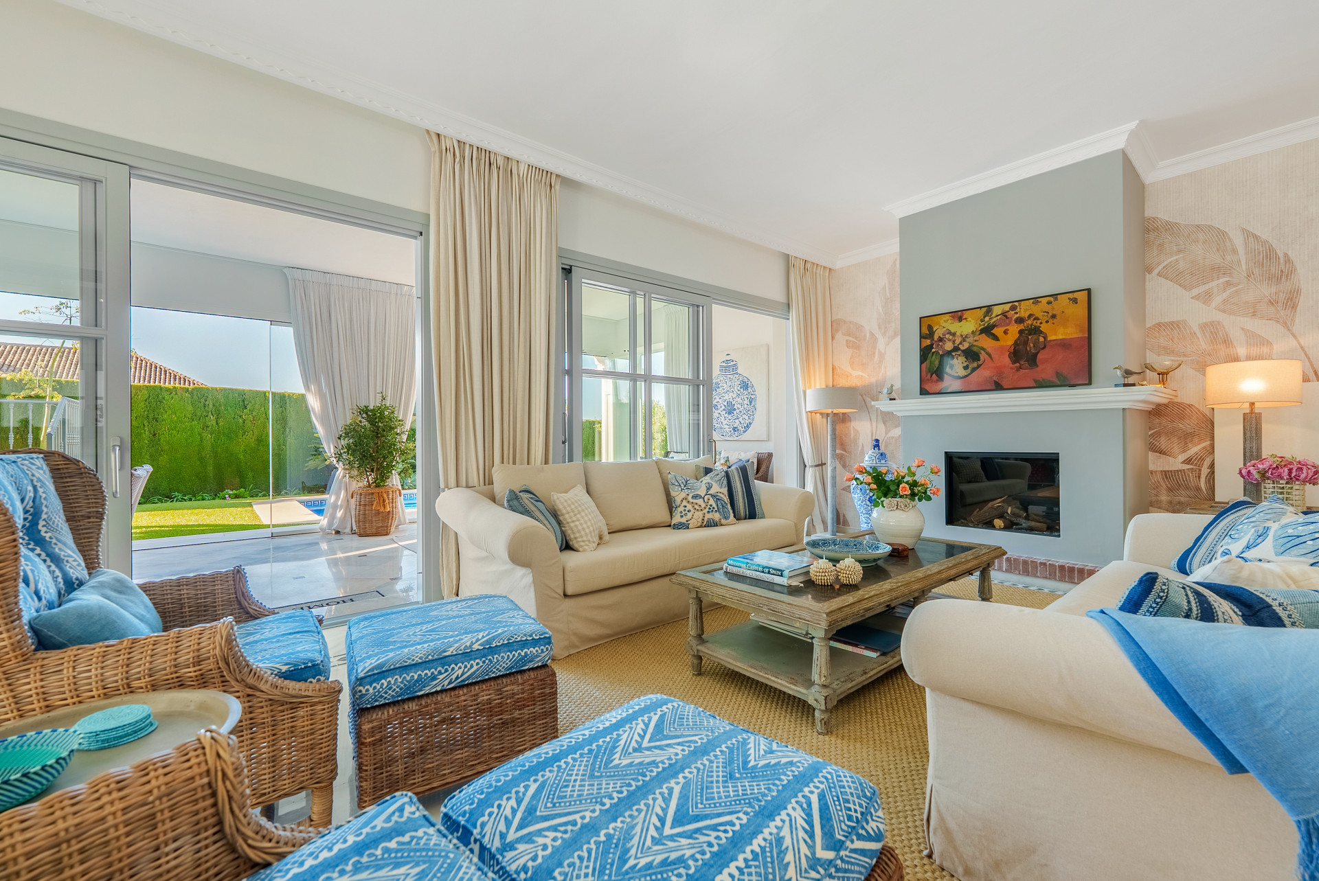 Charmante mediterrane Villa mit Meerblick in Sierra Blanca, Marbella Goldene Meile — Foto 4